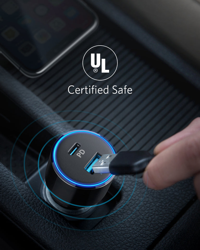 Anker PowerDrive Speed+ 2 USB C Car Charger - Image 5