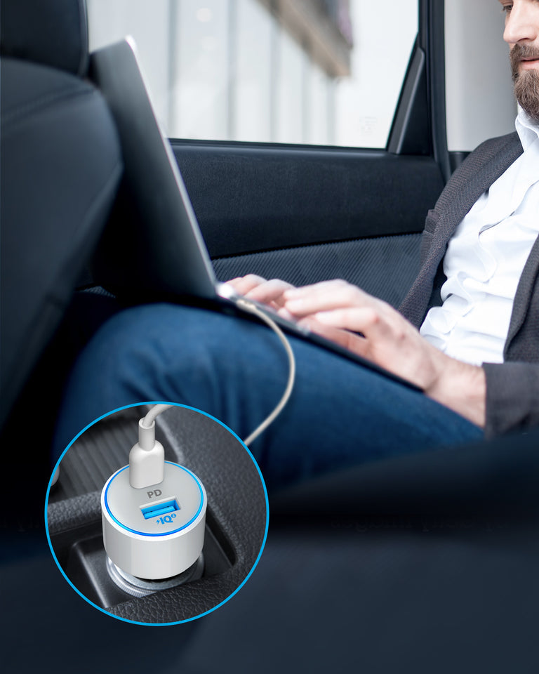 Anker PowerDrive Speed+ 2 USB C Car Charger - Image 13