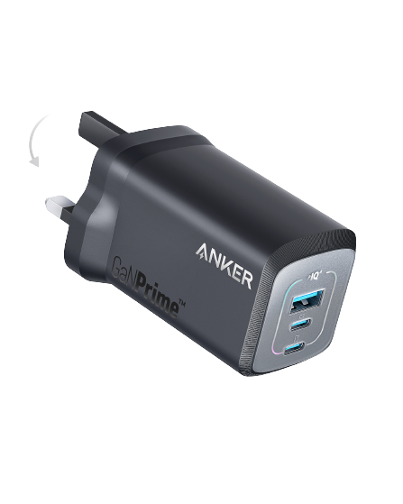 Anker Nano Power Bank (10K, 45W, Built-In Retractable USB-C Cable) + Prime 100W GaN Charger (3 Ports) - Image 8