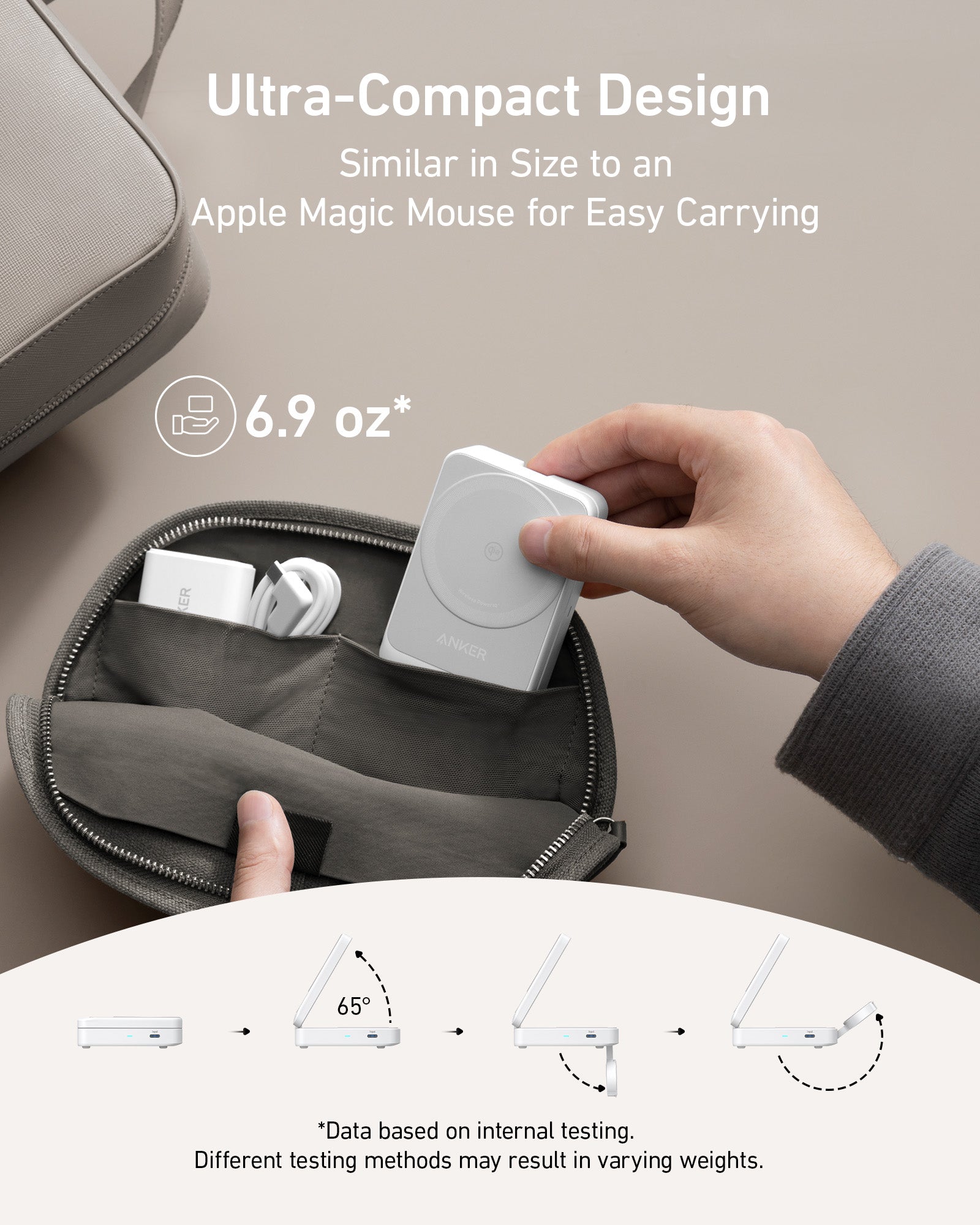 Anker MagGo Wireless Charging Station (Foldable 3-in-1) - Image 14