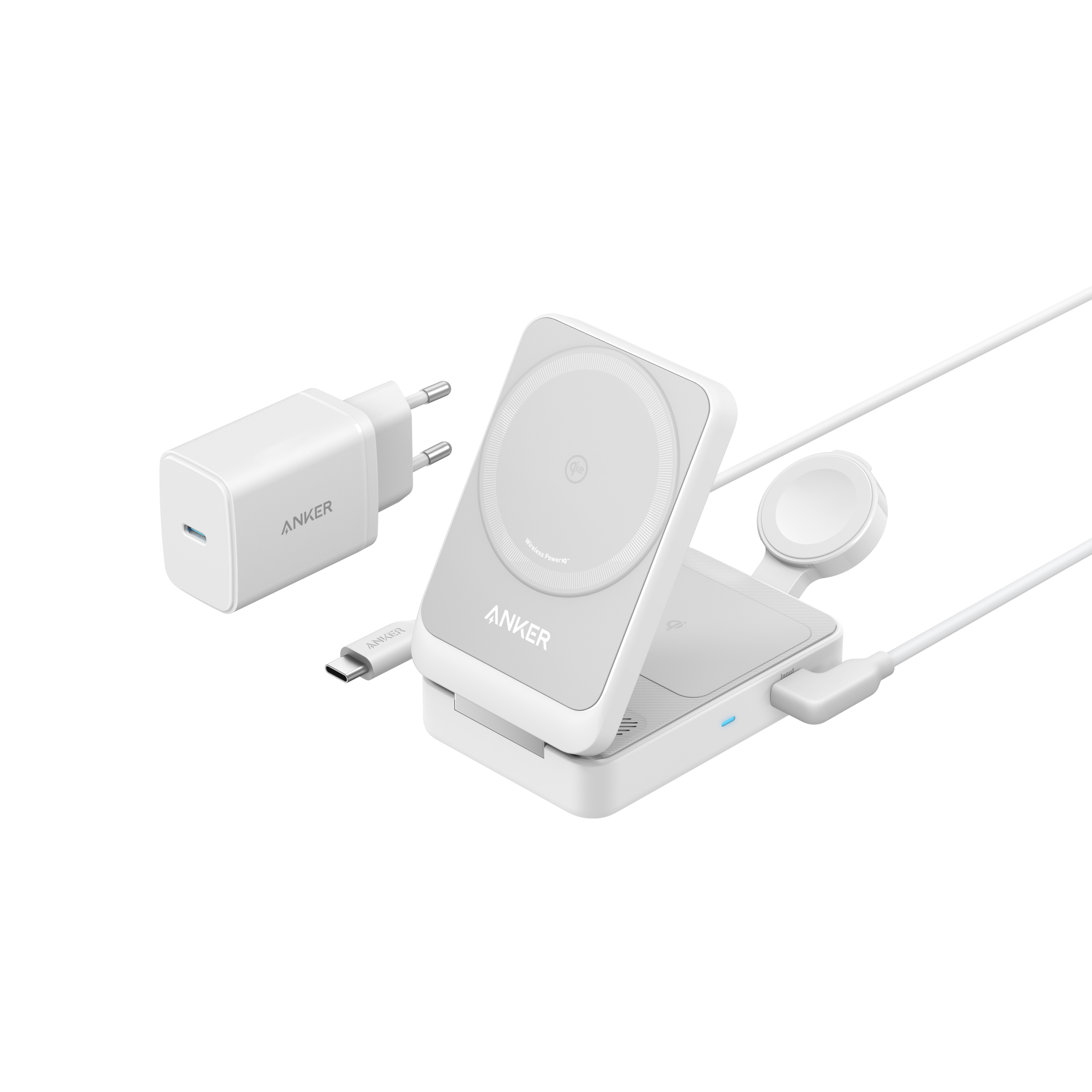 Anker station de recharge sans fil (pliable, 3-en-1) - Image 8
