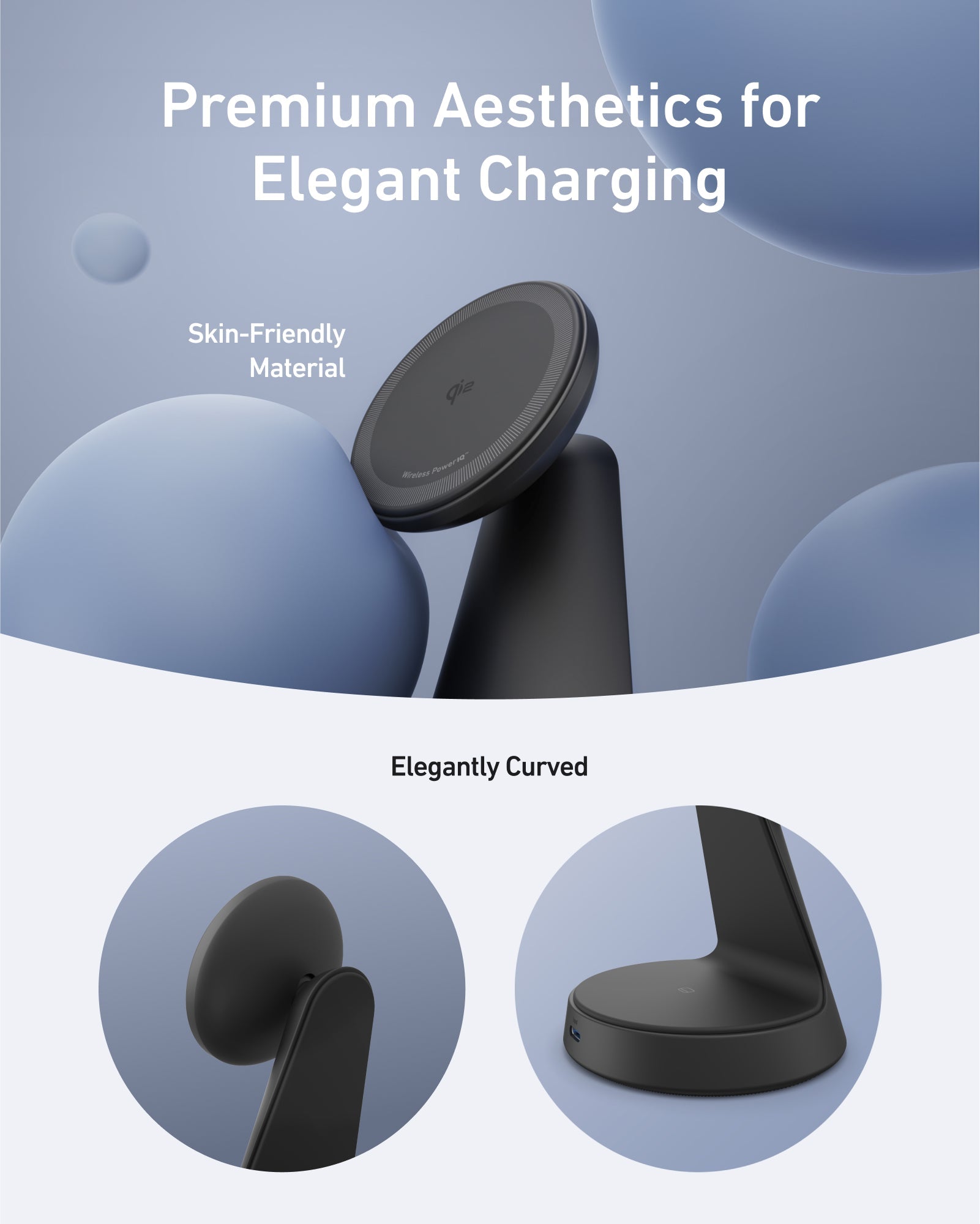 Anker MagGo Wireless Charger (2-in-1, Dock Stand) - Image 4