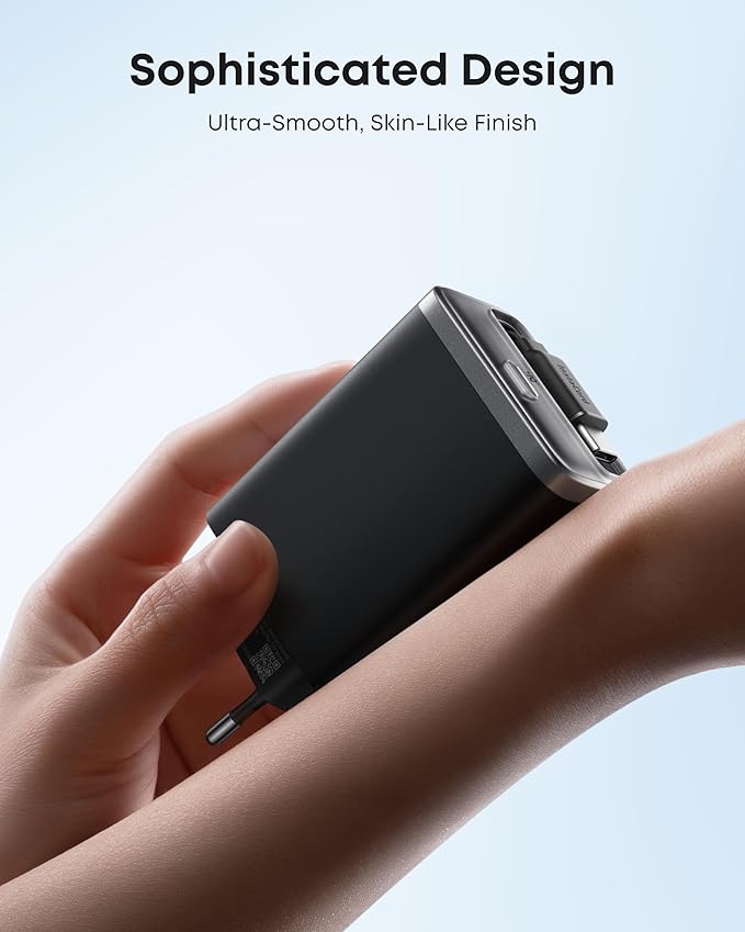 Anker Nano Charger (35W, Built-In Retractable USB-C Cable) - Image 6