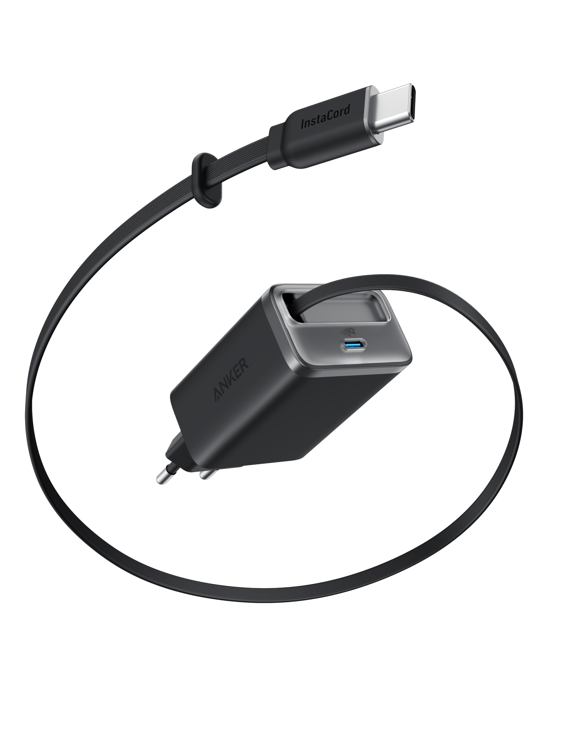 Anker Nano Charger (35W, Built-In Retractable USB-C Cable)