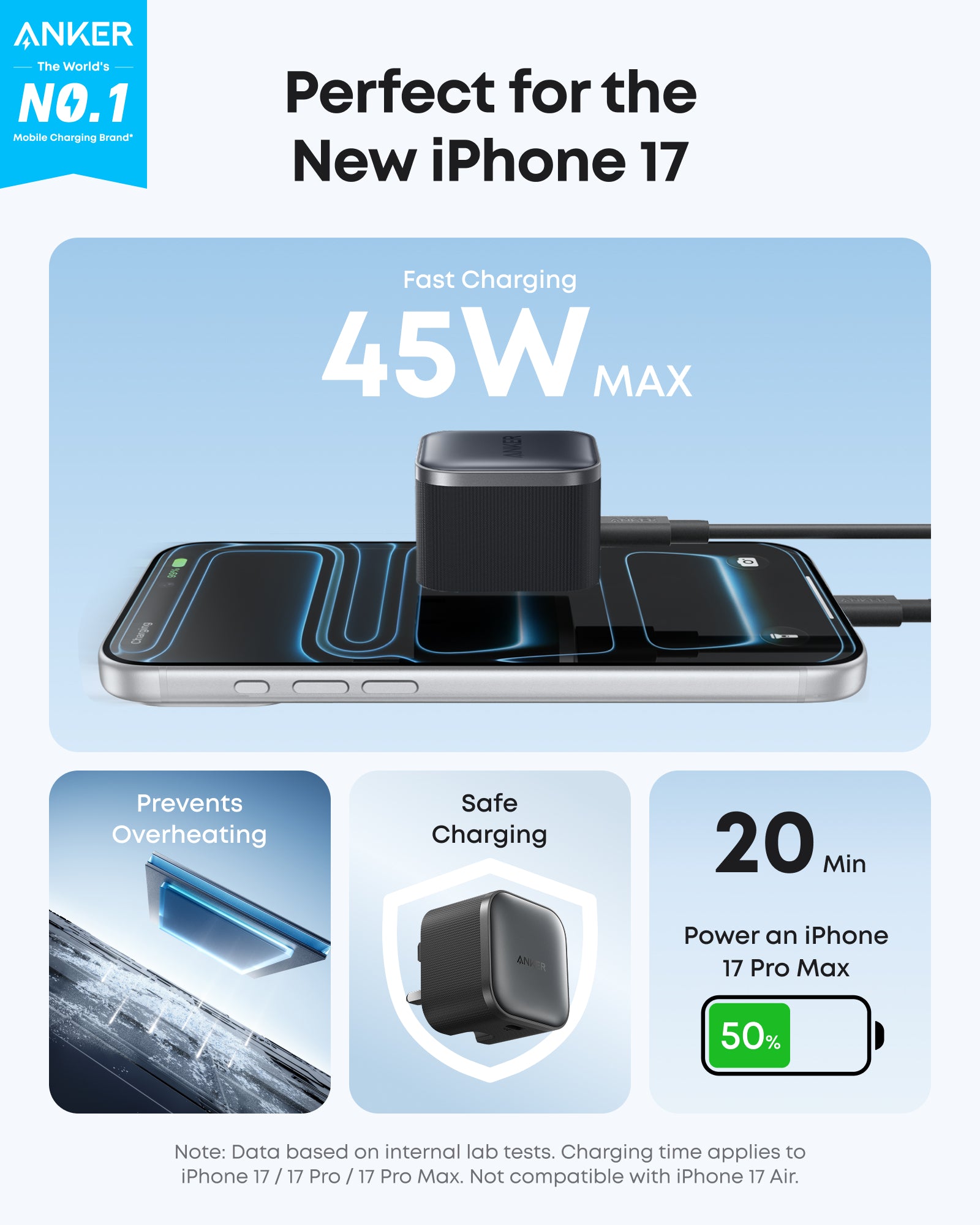 Anker Nano Charger (45W) with USB-C Cable - Image 2
