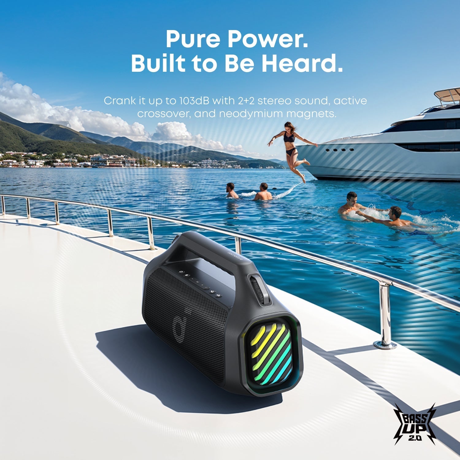 Anker Boom 2 Pro | Ultra-Deep Bass for Outdoor Adventures - Image 3