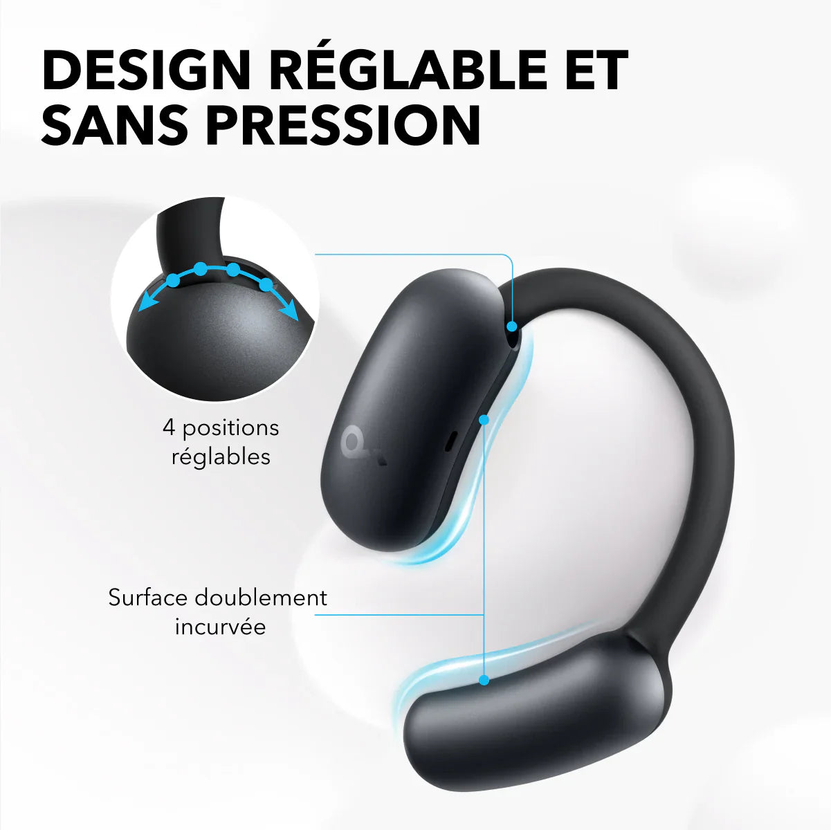 Anker AeroFit 2 | ??couteurs sans fil r??glables ?? oreille ouverte - Image 3