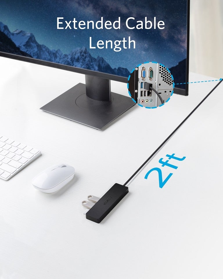 Anker Ultra Slim 4-Port USB 3.0 Data Hub - Image 10