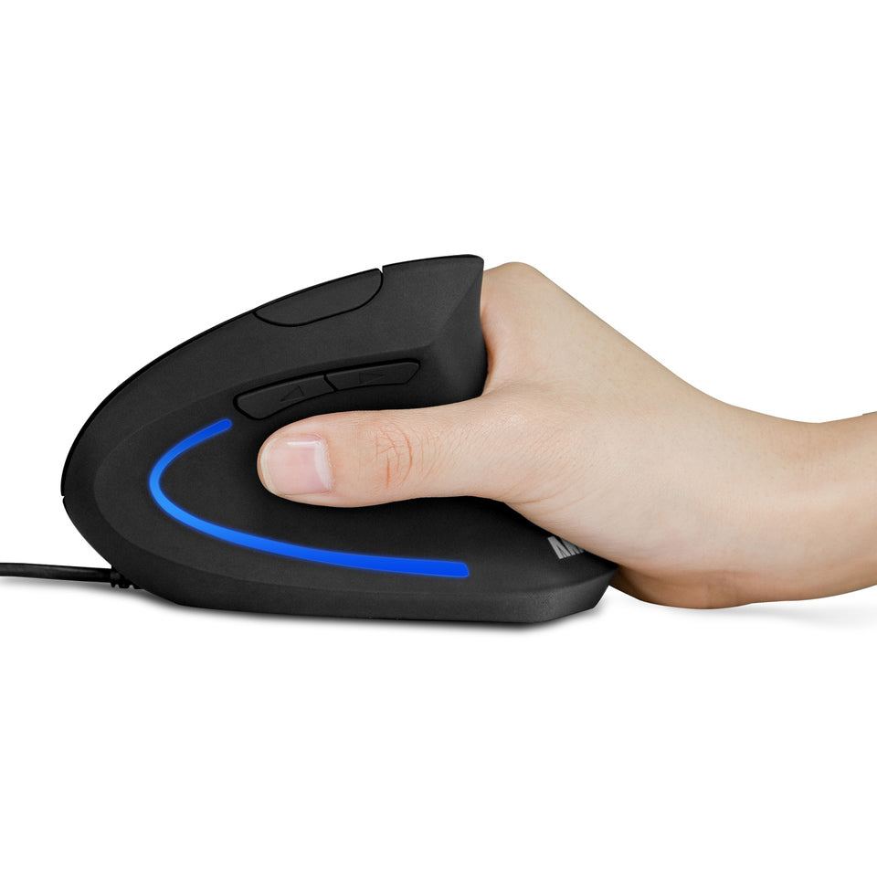 Anker Refurbished Ergonomic Optical USB Wired Vertical Mouse - Image 6