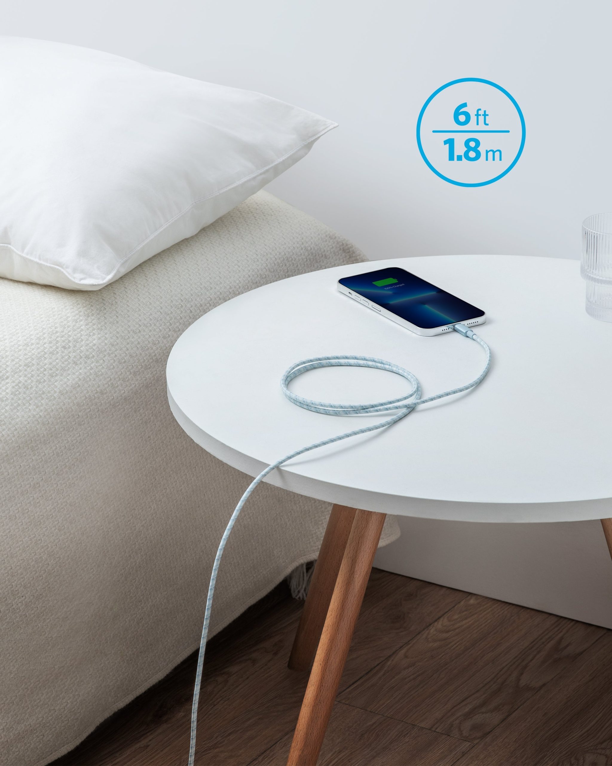 Anker 331 USB-A to Lightning Cable (1.8m Nylon), MFi Certified - Image 13