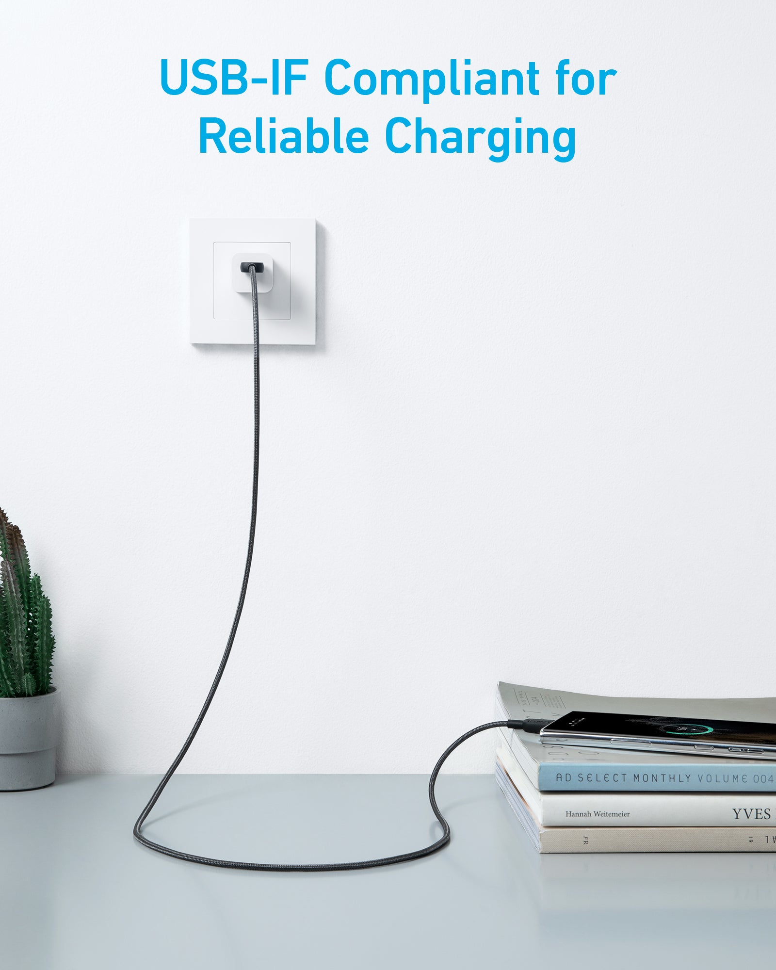 Anker 322 USB-A to USB-C Cable - Image 2