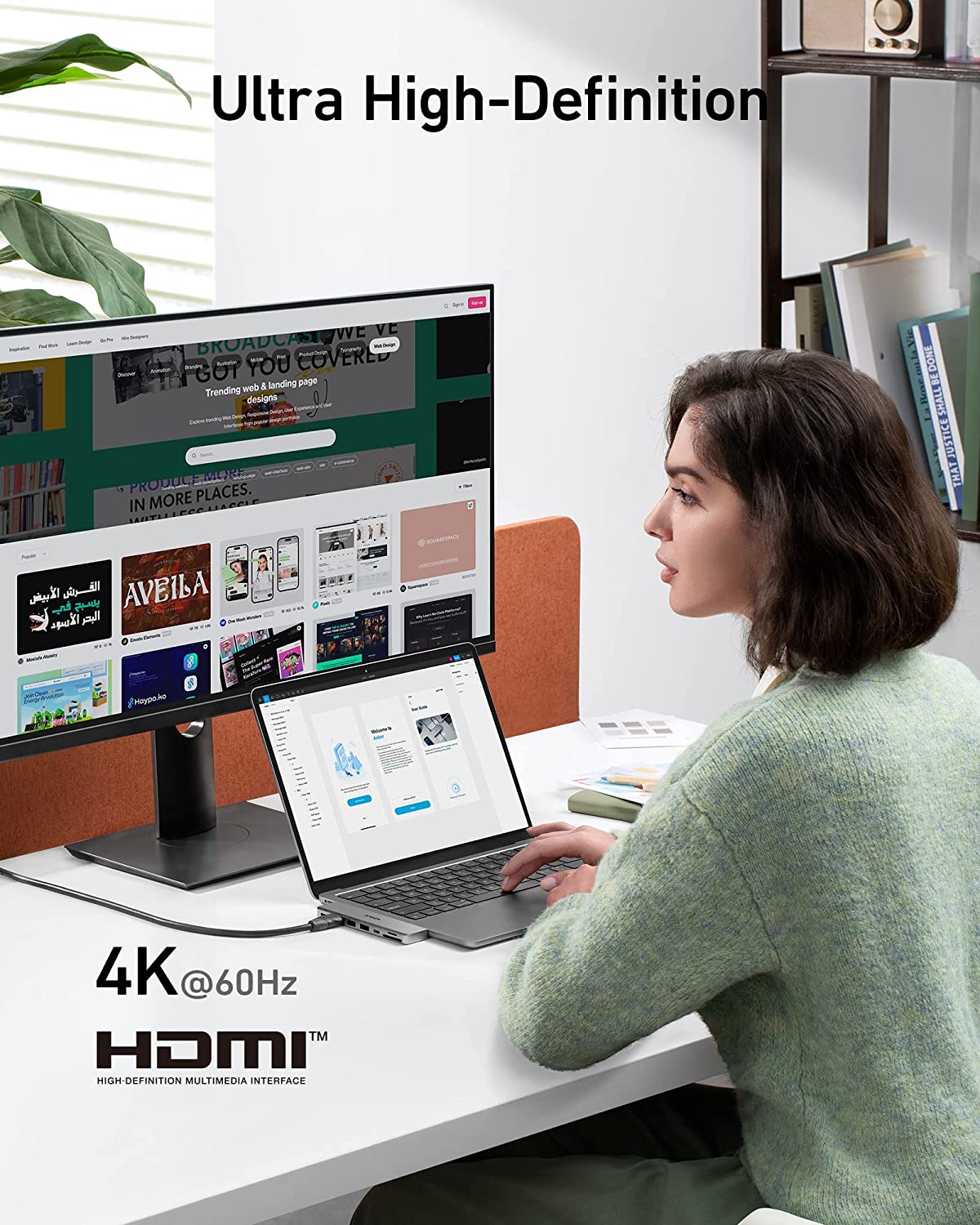 Anker Prime Ladeger?t (250W, 6 Ports, GaNPrime) + 547 USB-C Hub (7-in-2, f??r MacBook, in Grau) - Image 8