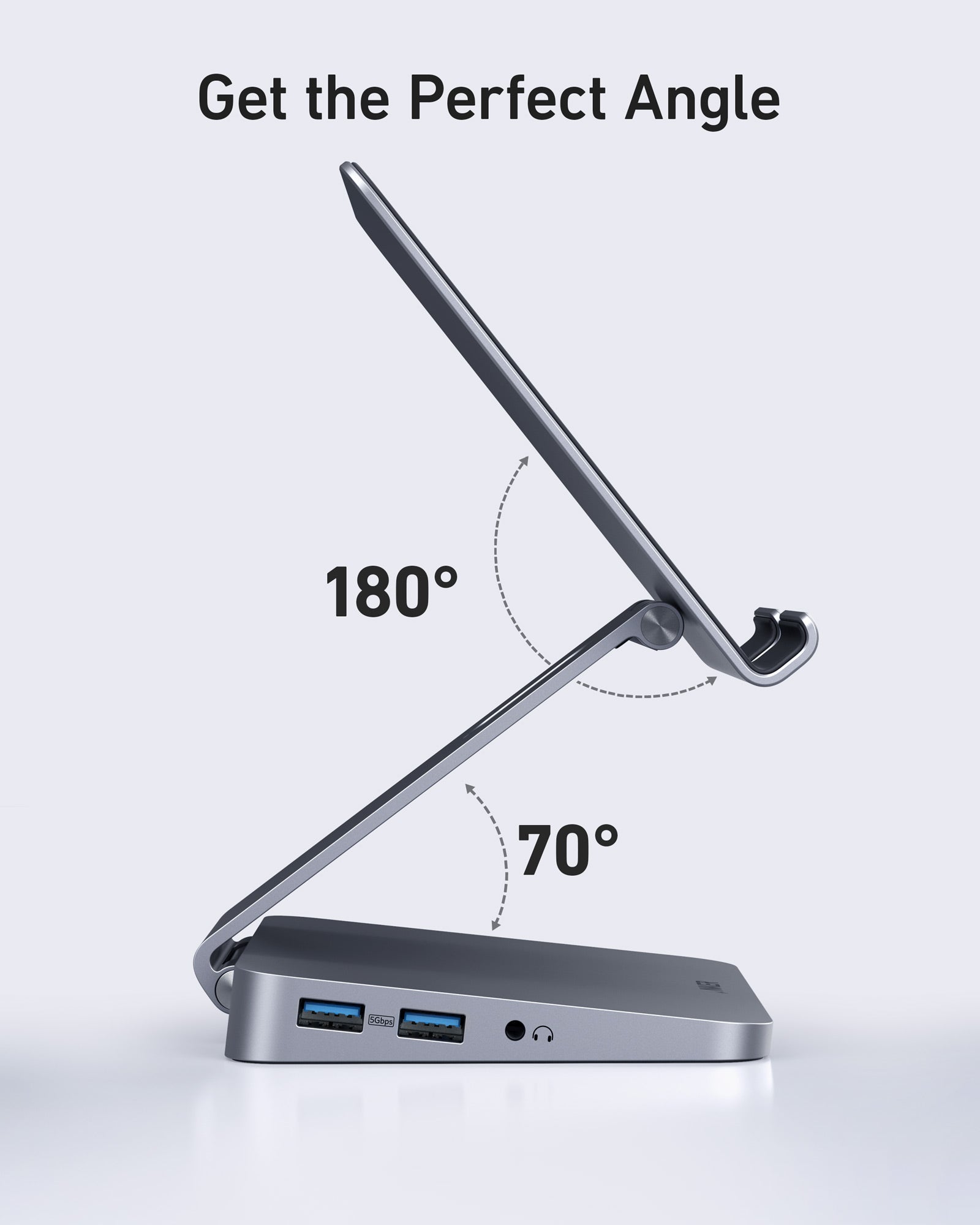 Anker 551 USB-C Hub (8-in-1, Tablet Stand) - Image 7