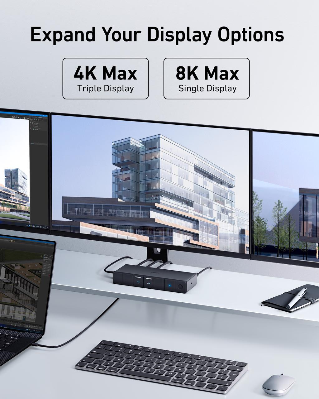 Anker 568 USB-C Docking Station (11-in-1, USB4) - Image 5