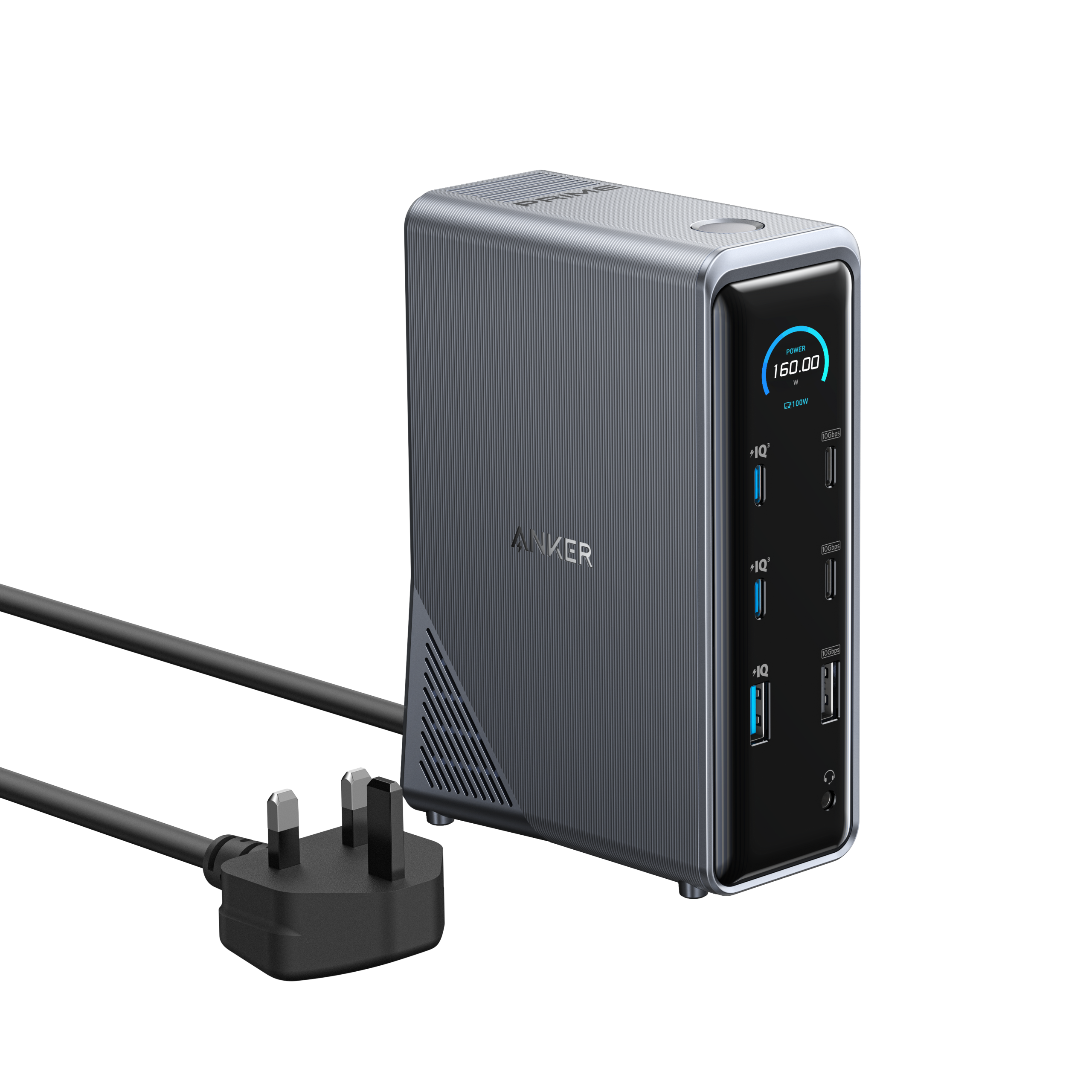 Anker Prime Charging Docking Station (14-in-1, Dual Display, 160W)