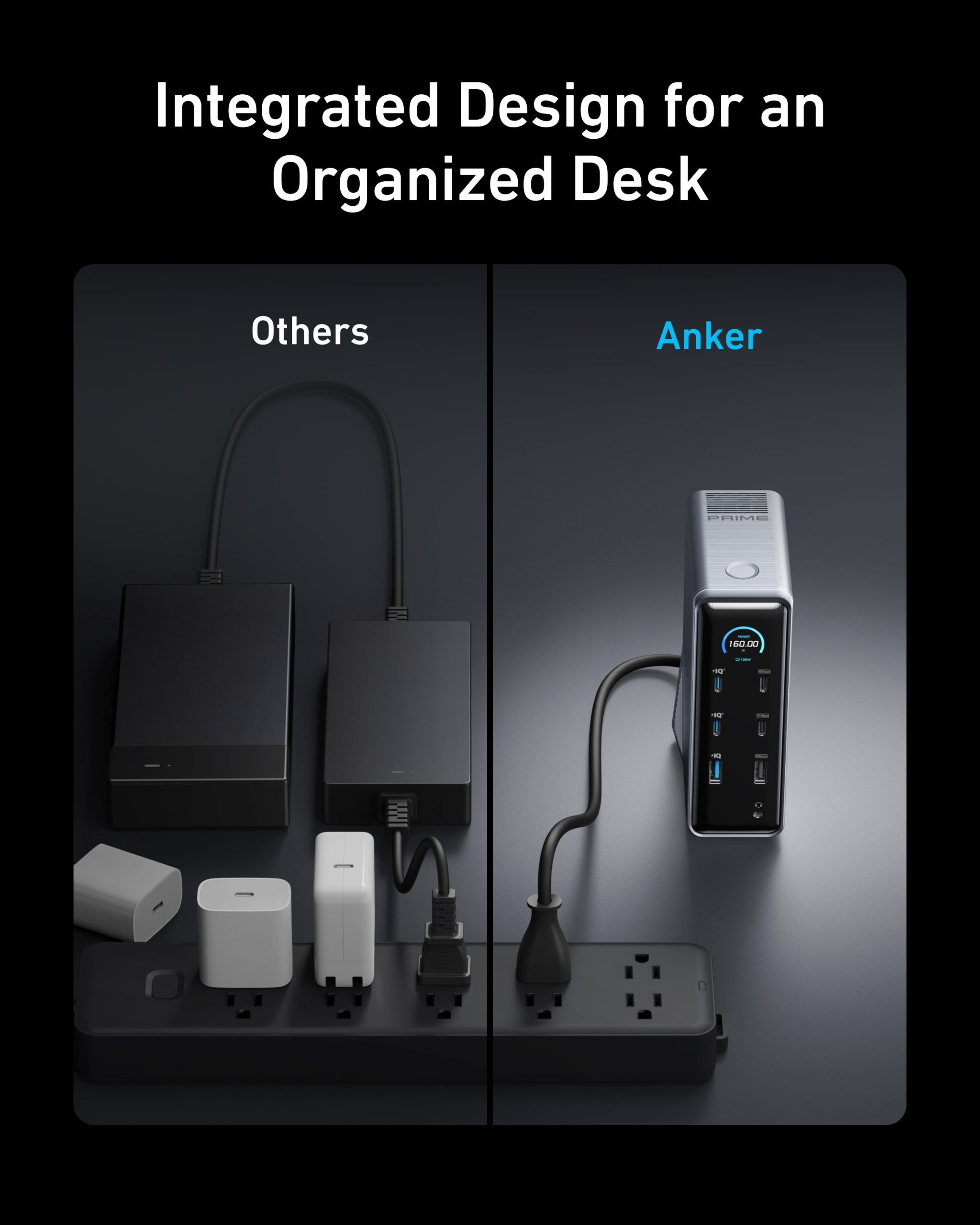 Anker Prime Charging Docking Station (14-in-1, Dual Display, 160W) - Image 5
