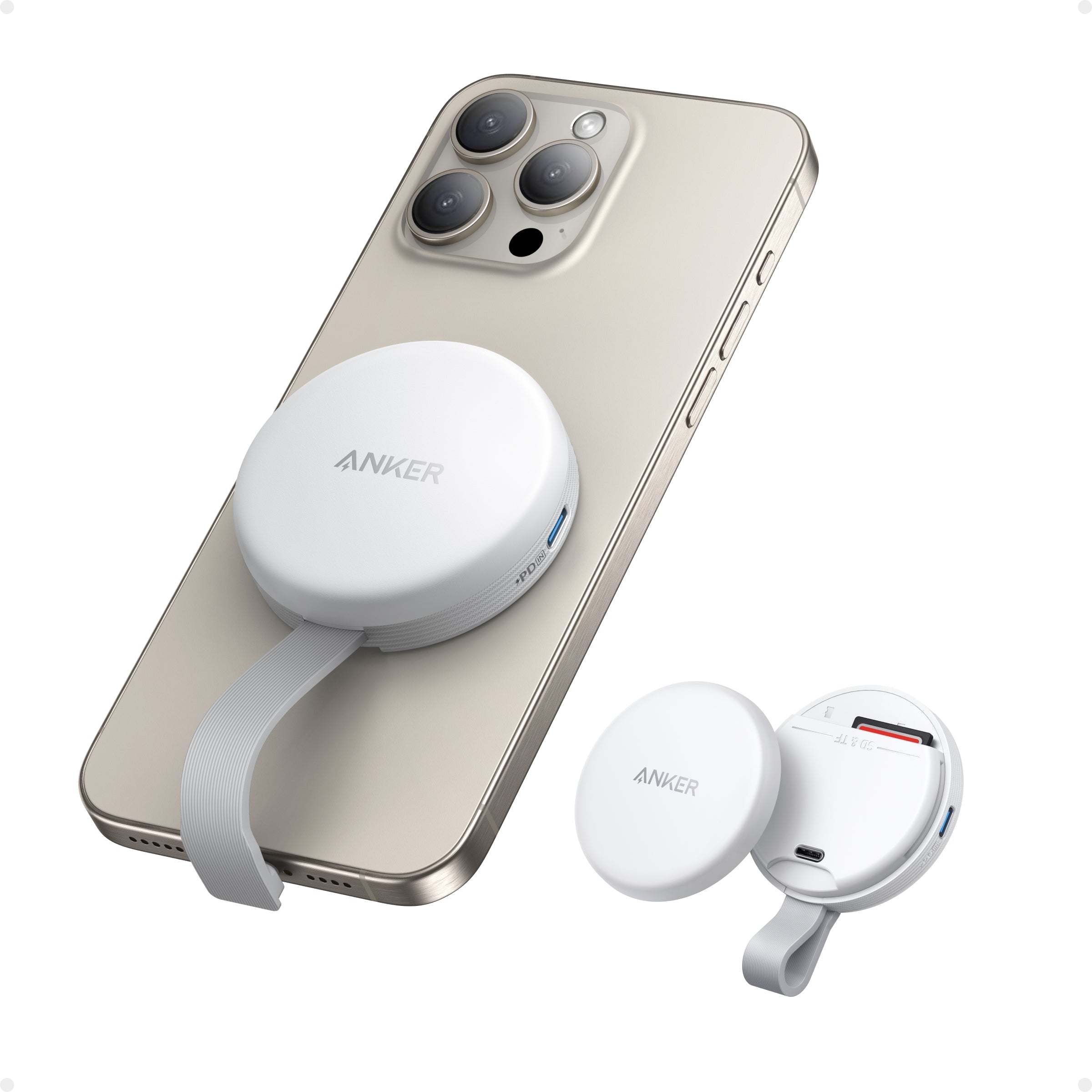 Anker MagGo USB-C Adapter (3-in-1, 10Gbps, For iPhone) - Image 2