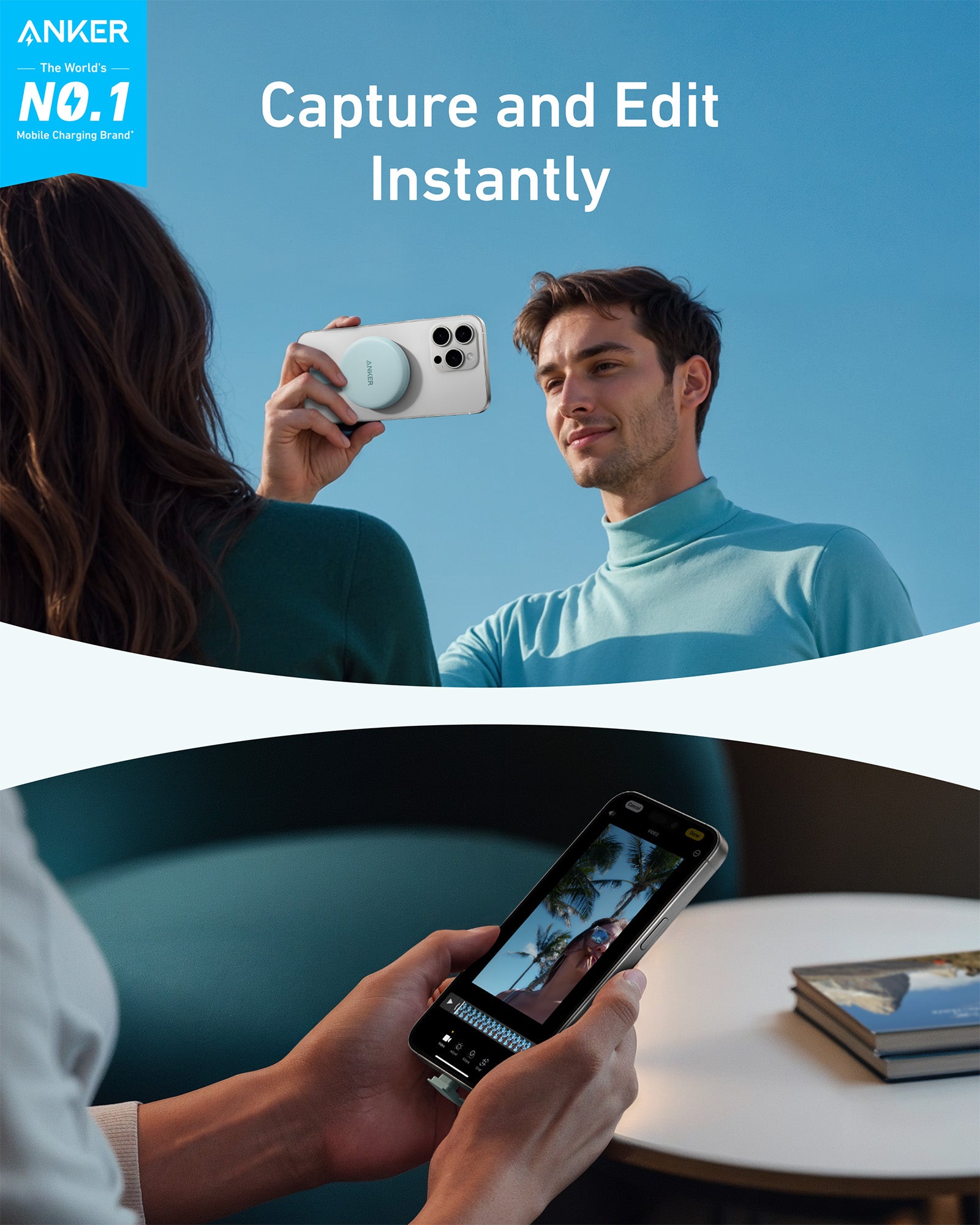 Anker MagGo USB-C Adapter (3-in-1, 10Gbps, For iPhone) - Image 9