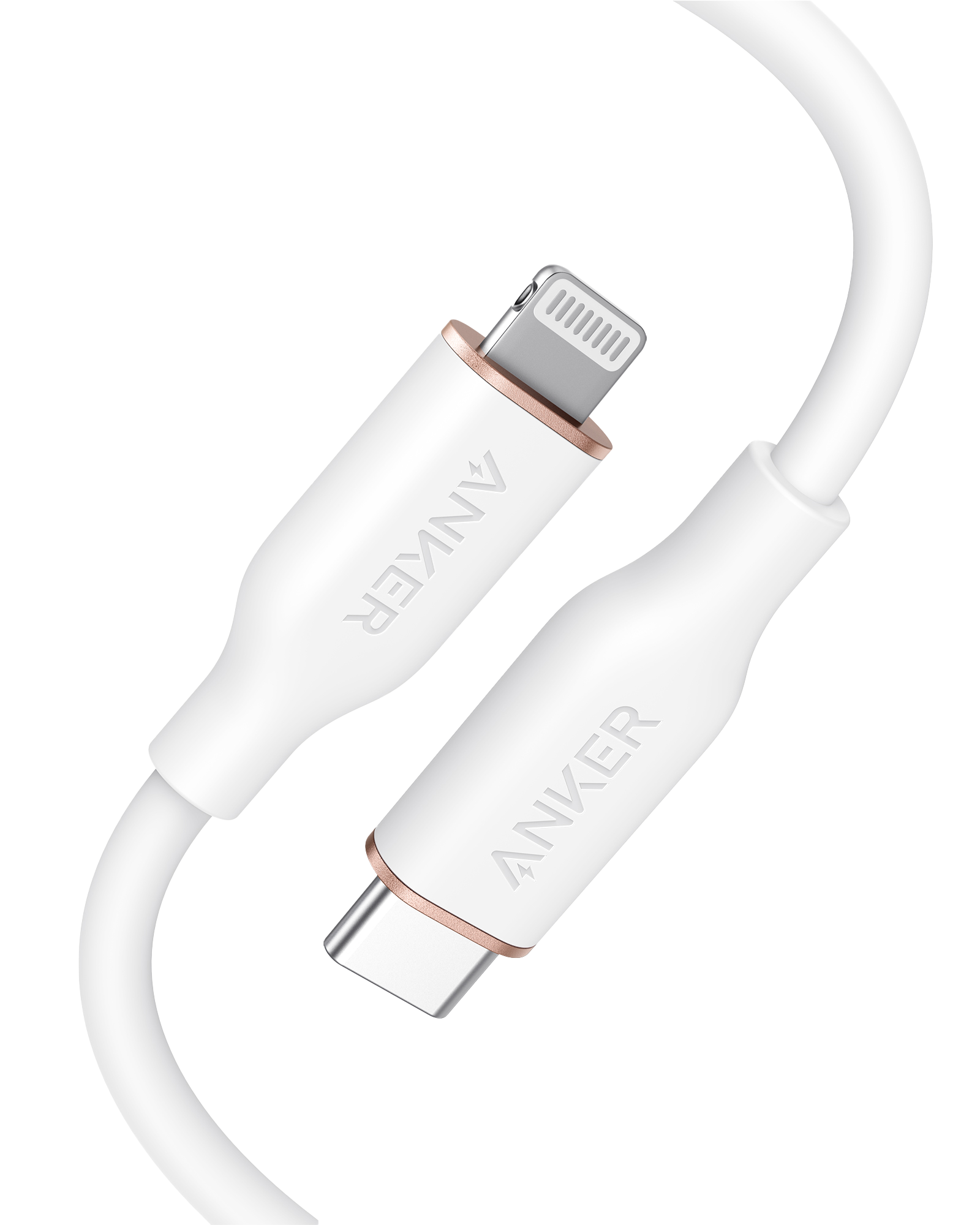 Anker 641 USB-C to Lightning Cable (Flow, 3 ft Silicone) - Image 7