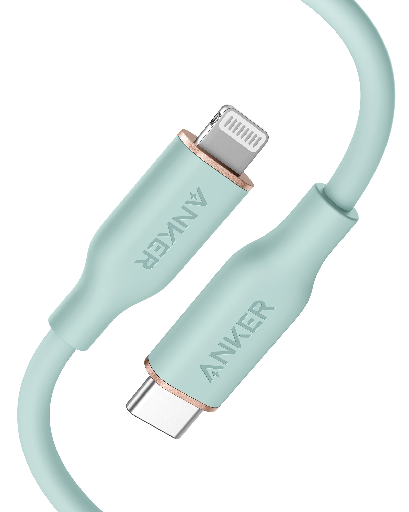 Anker 641 USB-C to Lightning Cable (Flow, 3 ft Silicone) - Image 19