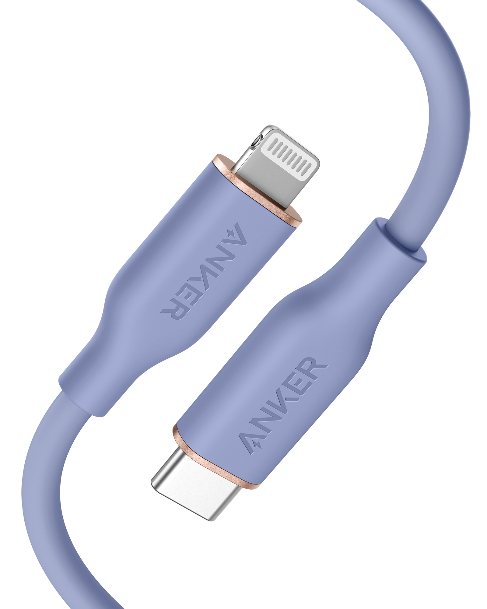 Anker 641 USB-C to Lightning Cable (Flow, 3 ft Silicone) - Image 25