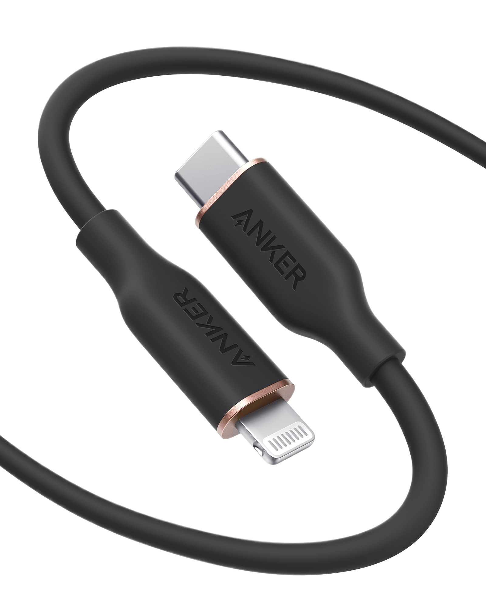 Anker 641 USB-C to Lightning Cable (Flow, 3 ft Silicone) - Image 31