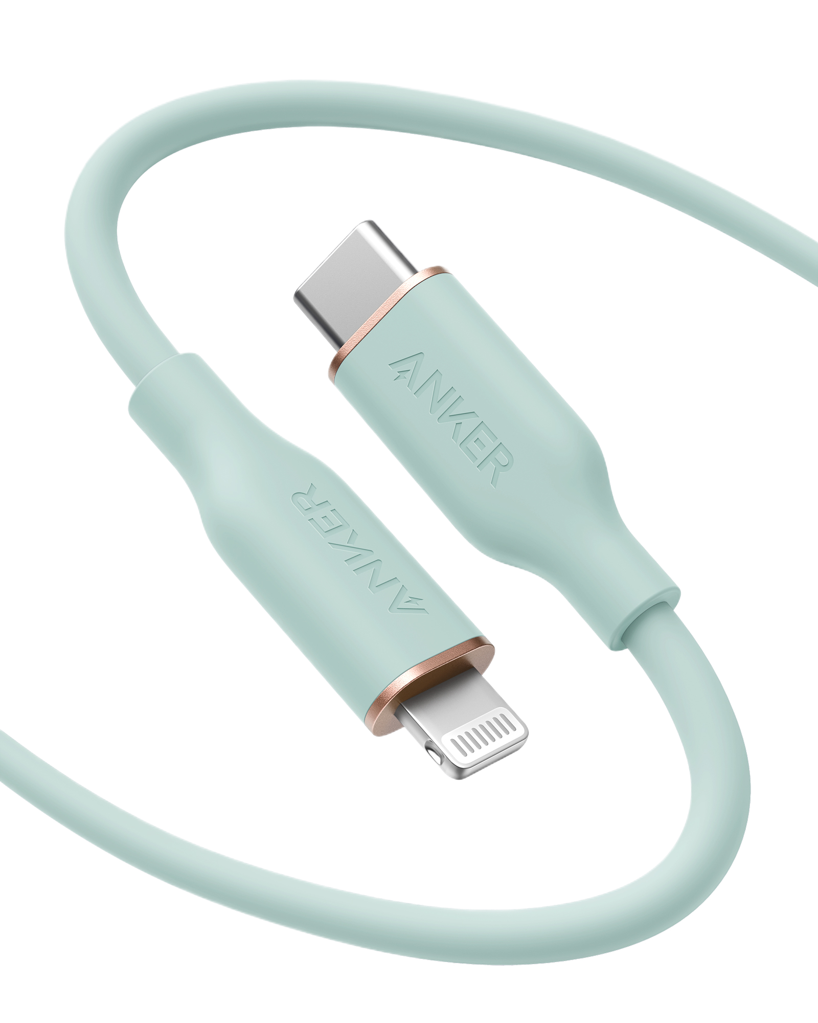 Anker 641 USB-C to Lightning Cable (Flow, 3 ft Silicone) - Image 49