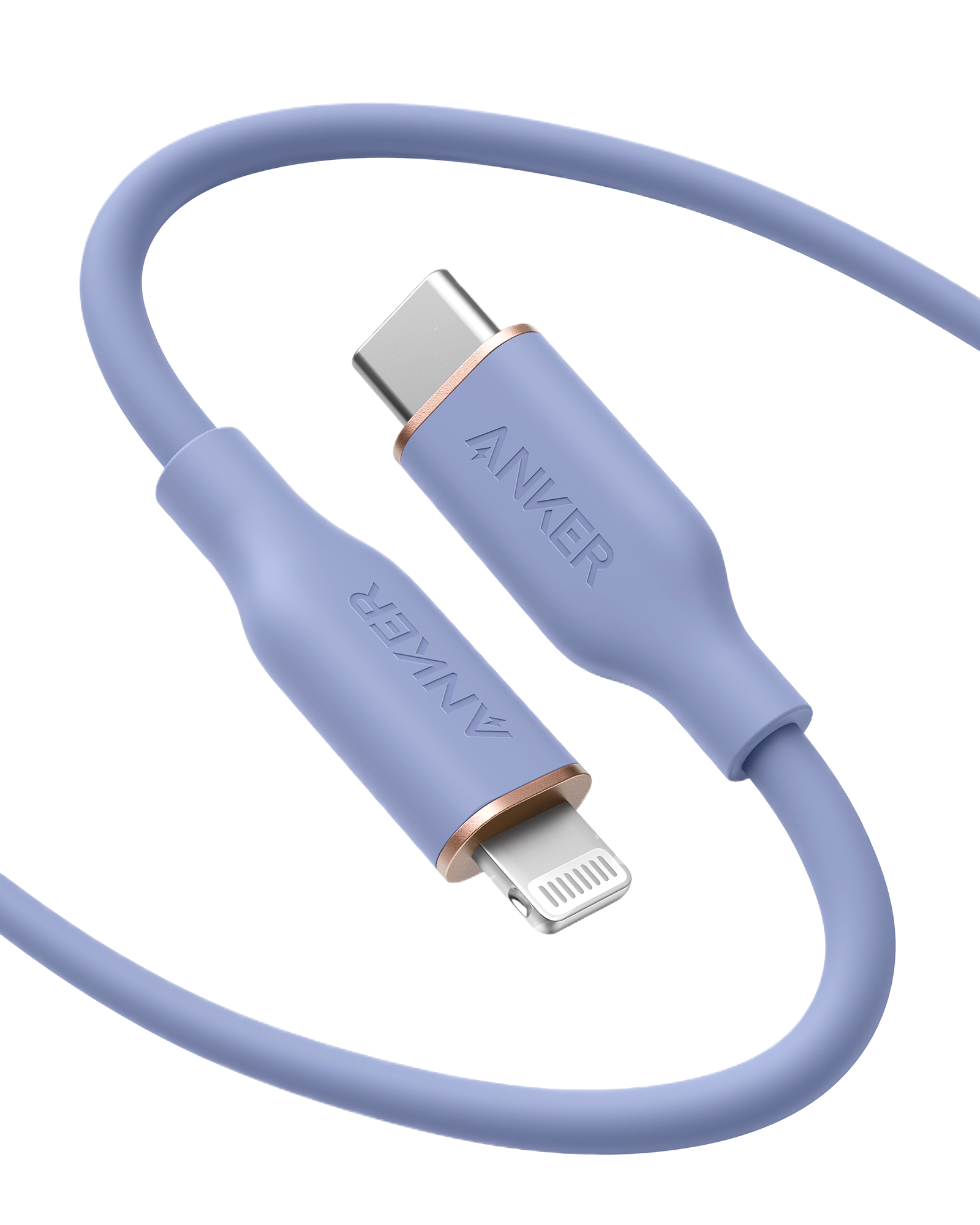 Anker 641 USB-C to Lightning Cable (Flow, 3 ft Silicone) - Image 55