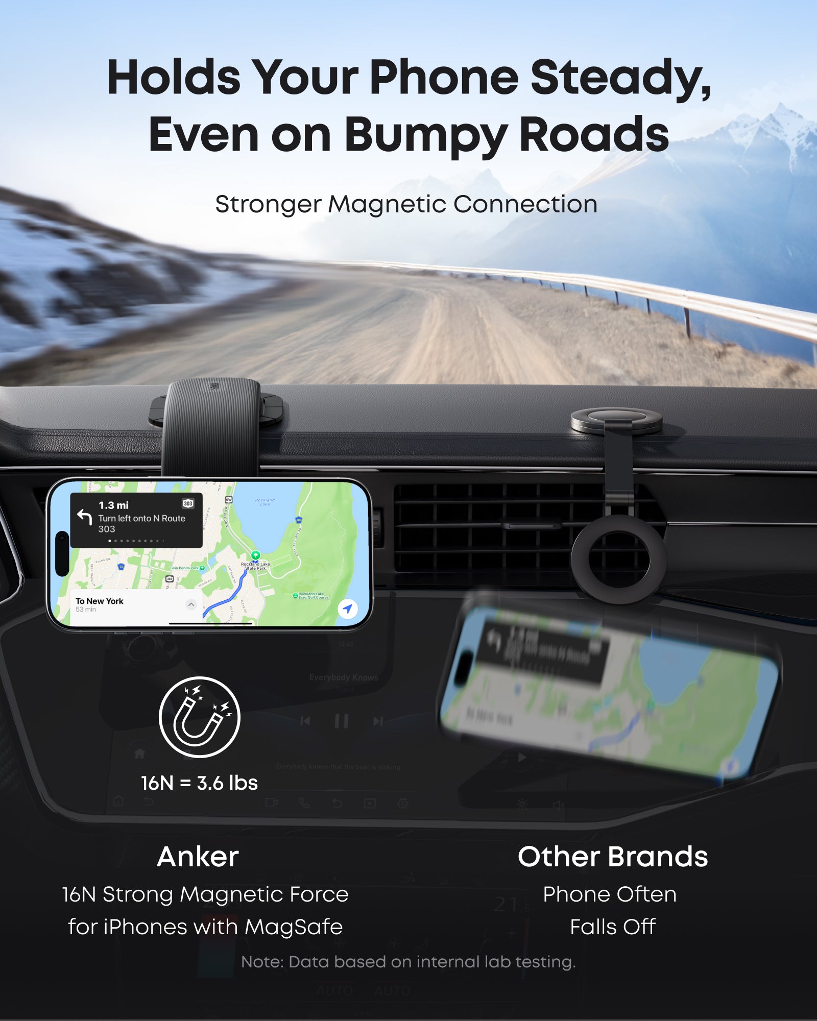 Anker Nano 75W Car Charger and Nano Car Mount (Magnetic, Detachable Pad) - Image 9