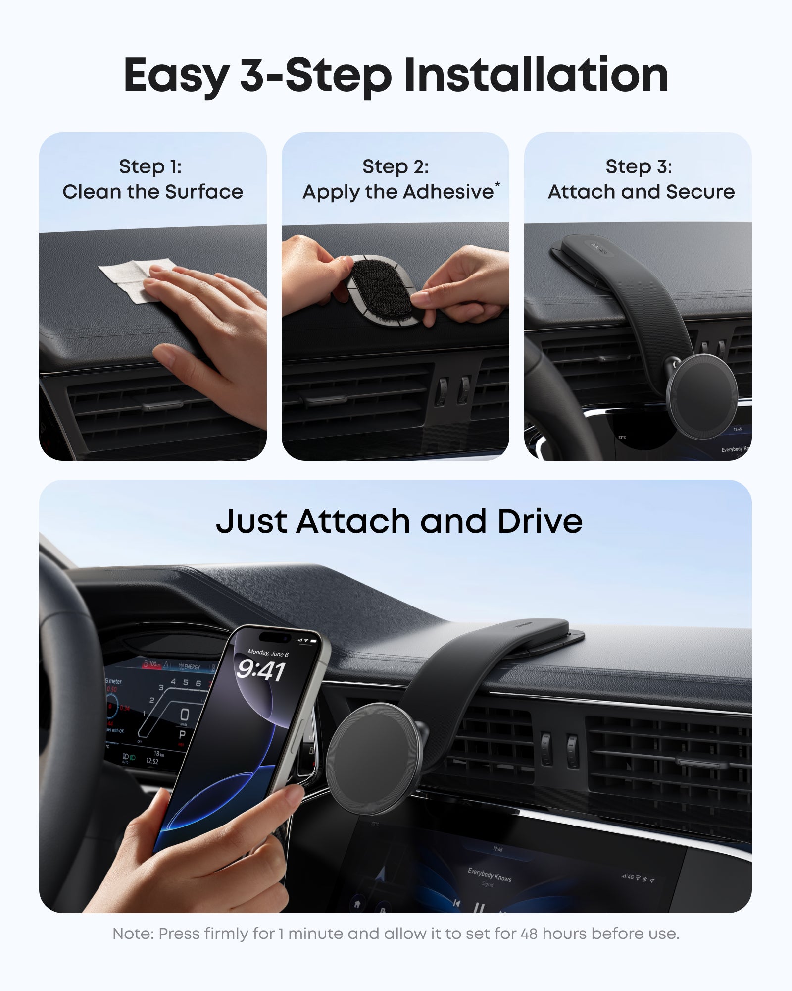 Anker Nano 75W Car Charger and Nano Car Mount (Magnetic, Detachable Pad) - Image 15