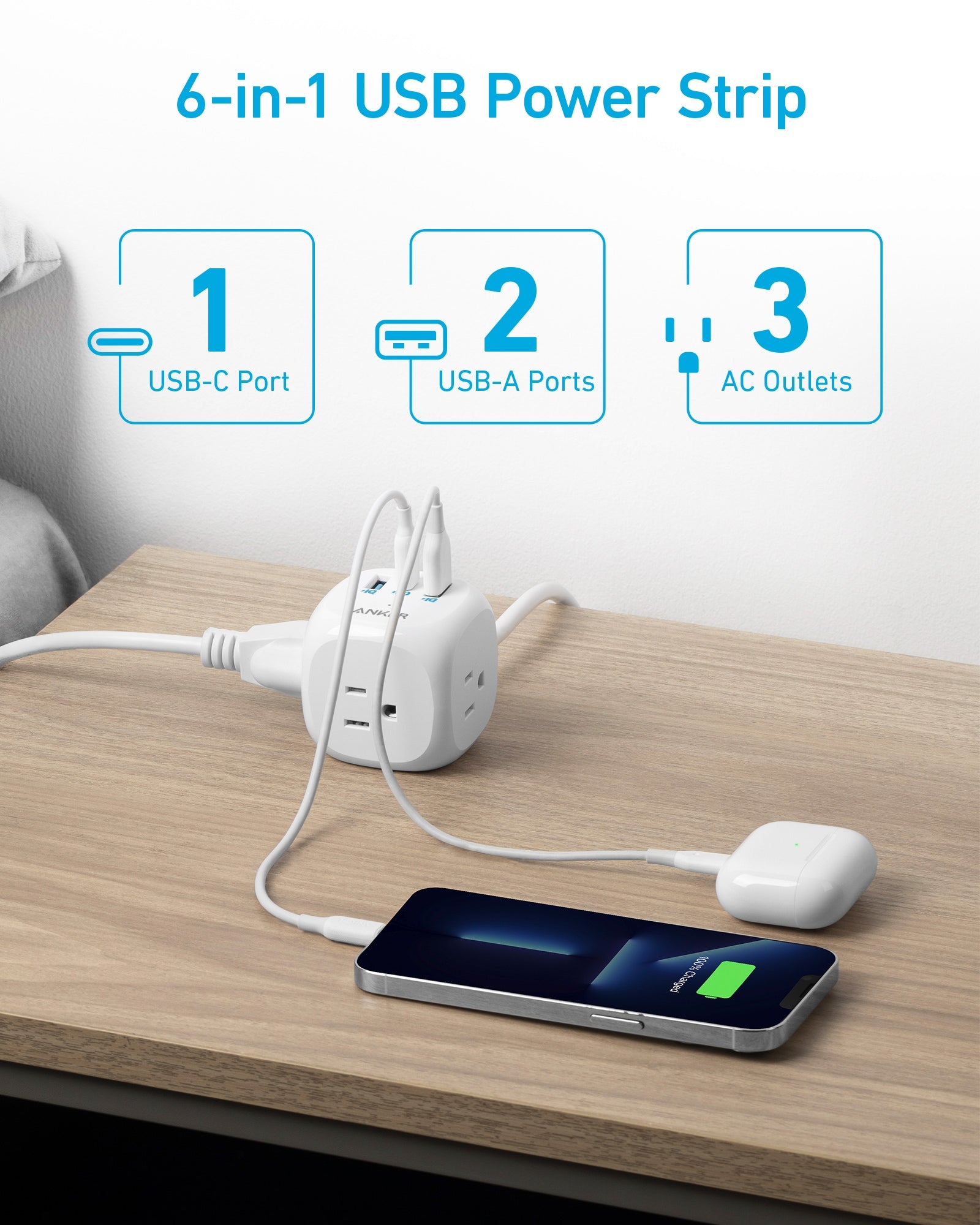 Anker 321 Power Strip - Image 3