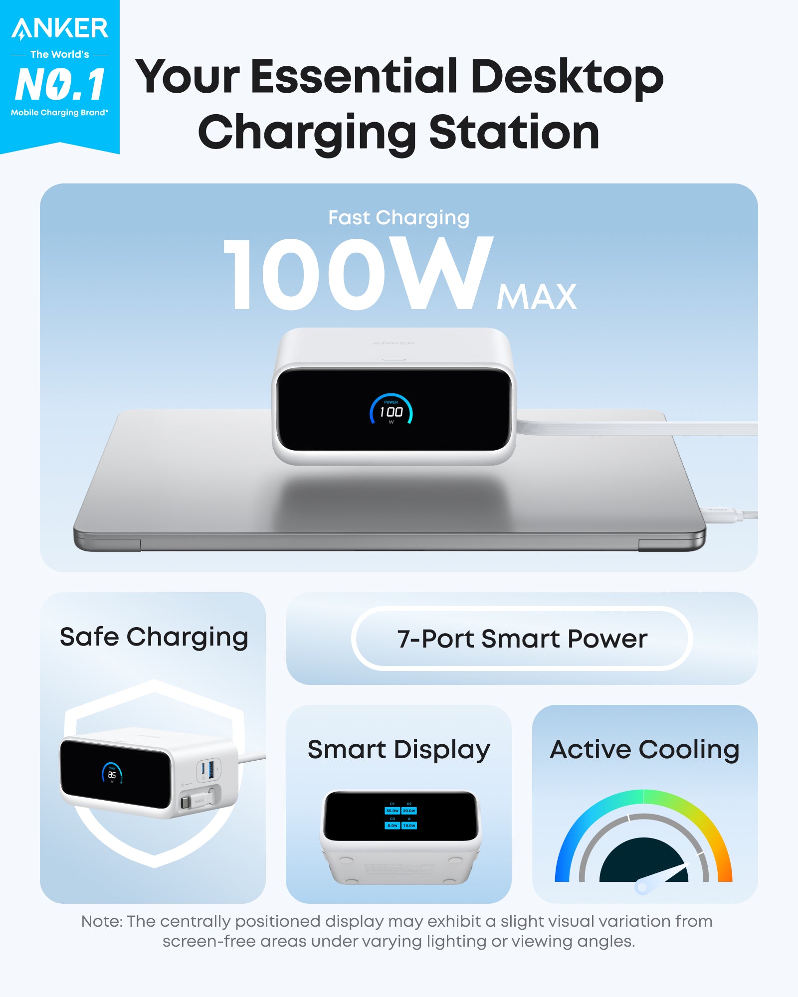 Anker Nano Charging Station (7-in-1, 100W) - Image 8