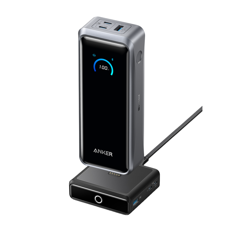 Anker Prime Powerbank (26K, 300W) + 100W Ladestation f??r Prime Powerbank