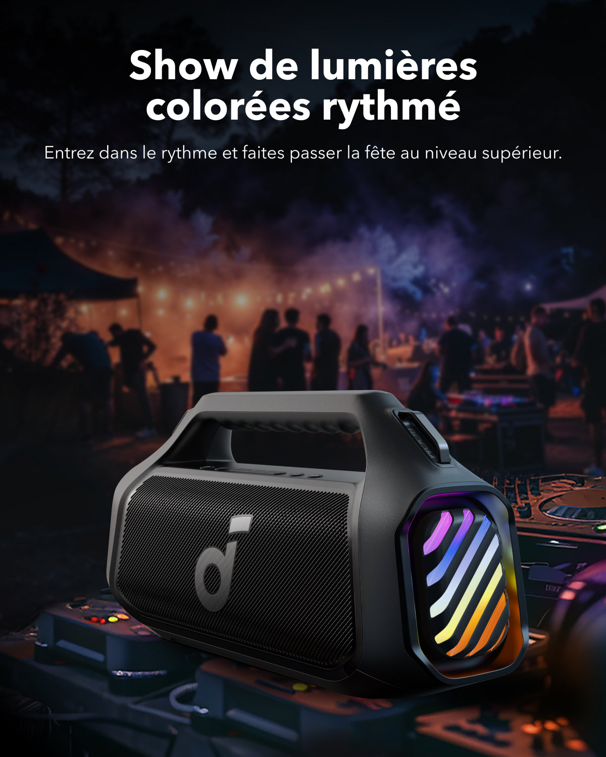 Anker Boom 2 Plus | Une puissante enceinte Bluetooth avec basses pour l'ext??rieur - Image 4
