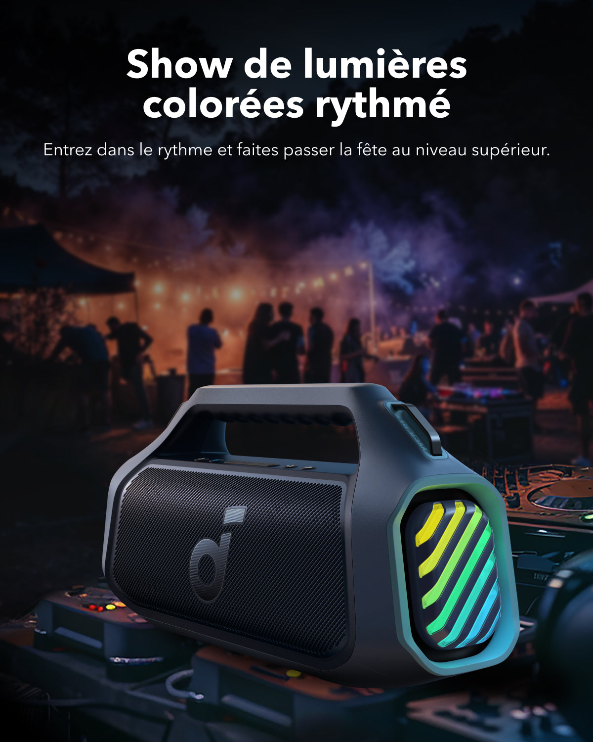 Anker Boom 2 Plus | Une puissante enceinte Bluetooth avec basses pour l'ext??rieur - Image 11