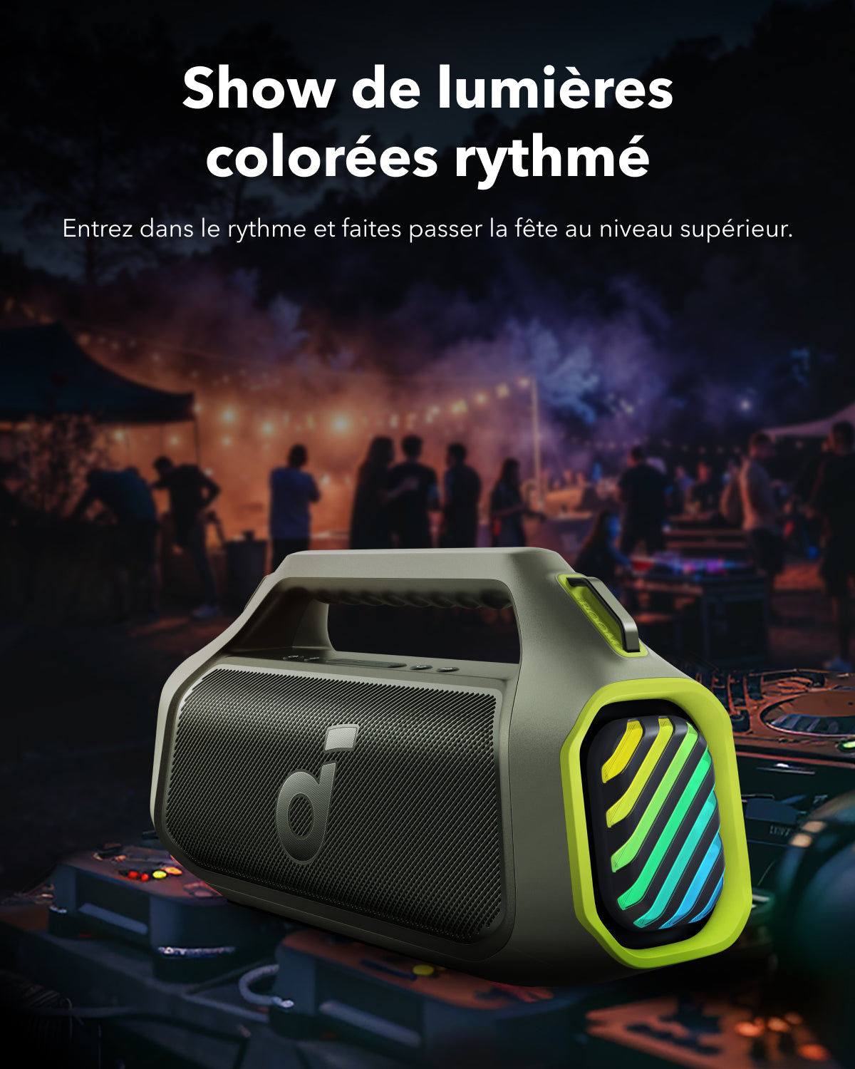 Anker Boom 2 Plus | Une puissante enceinte Bluetooth avec basses pour l'ext??rieur - Image 15