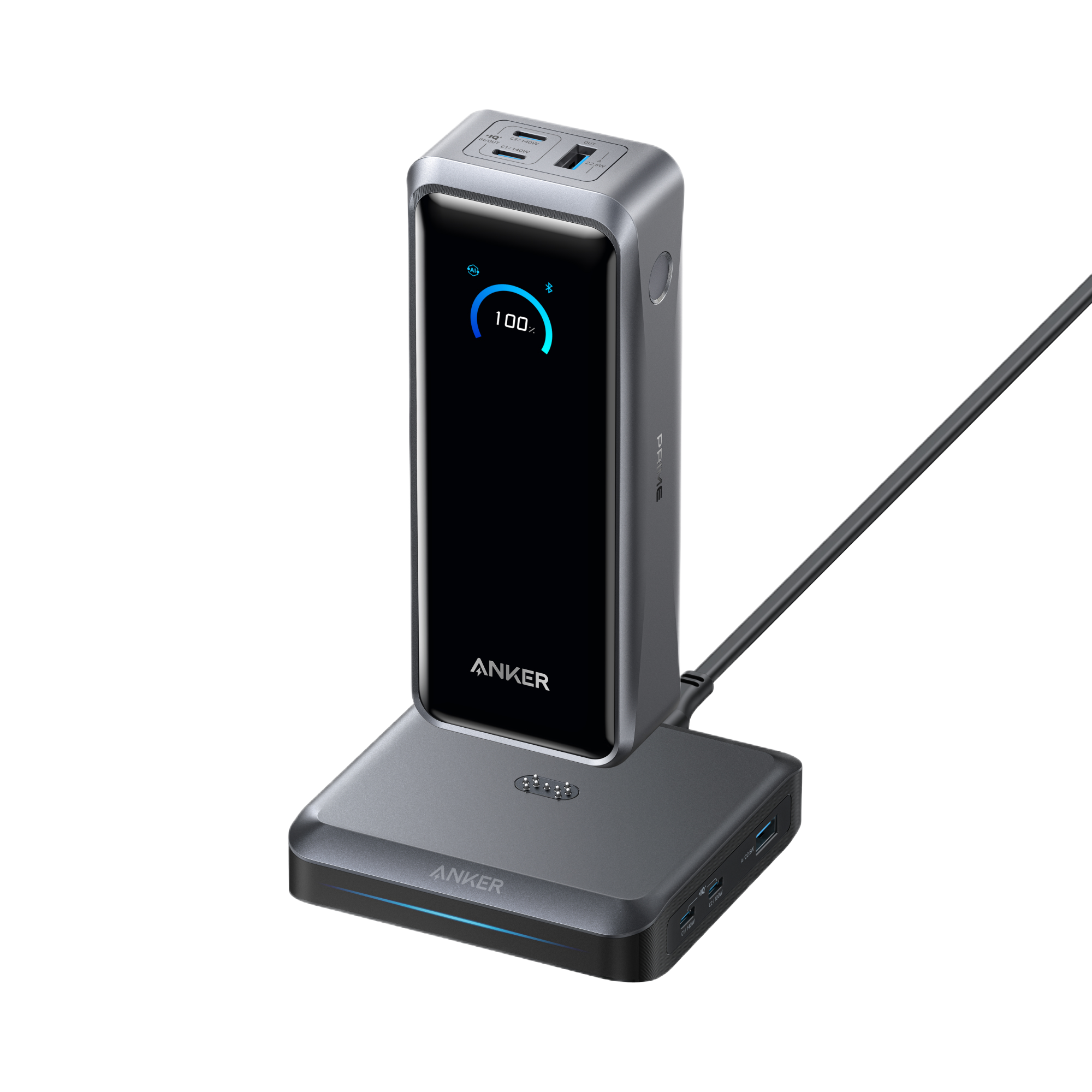 Anker Prime Power Bank (26K, 300W) with Charging Base