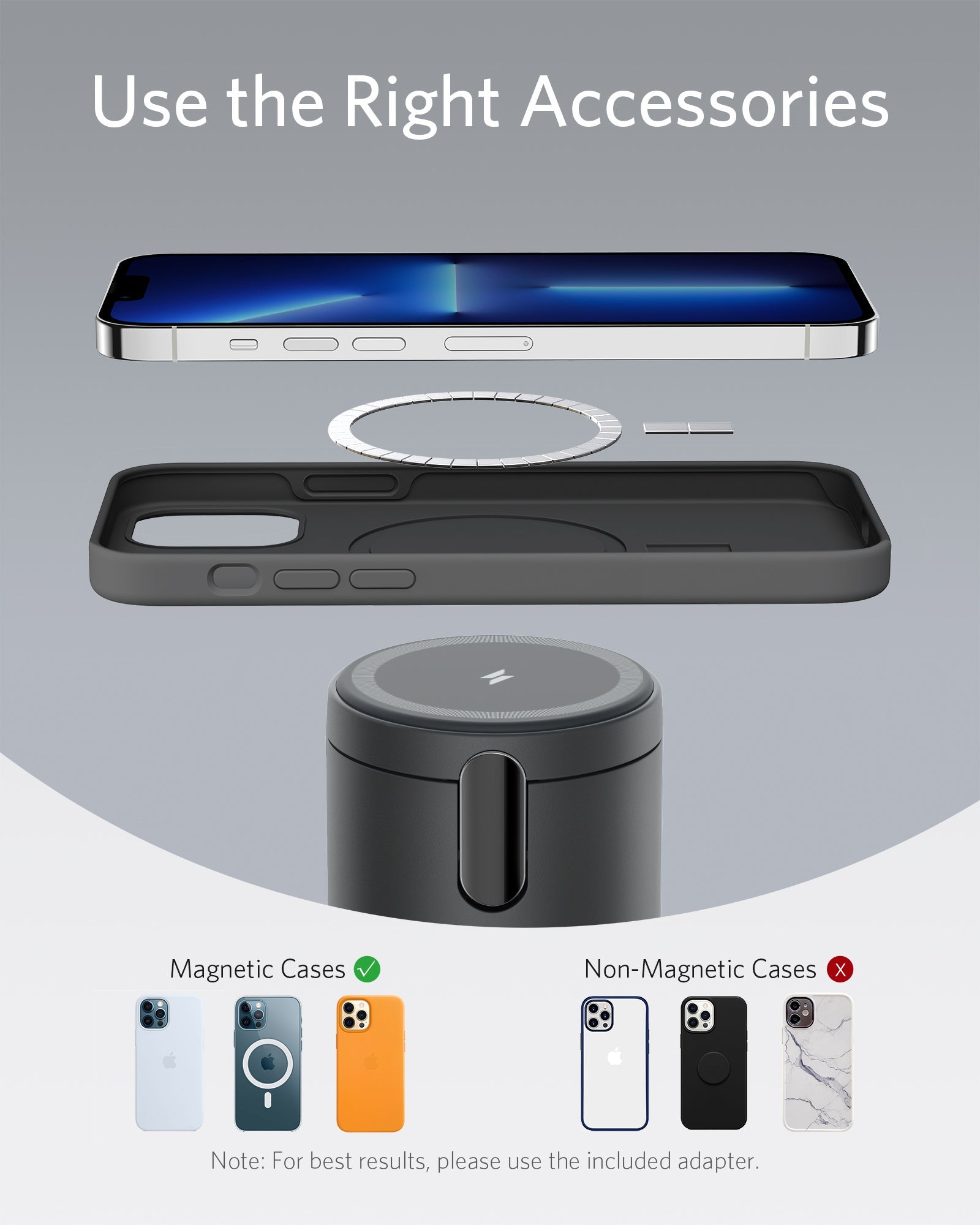 Anker 623 Magnetic Wireless Charger (MagGo) - Image 6