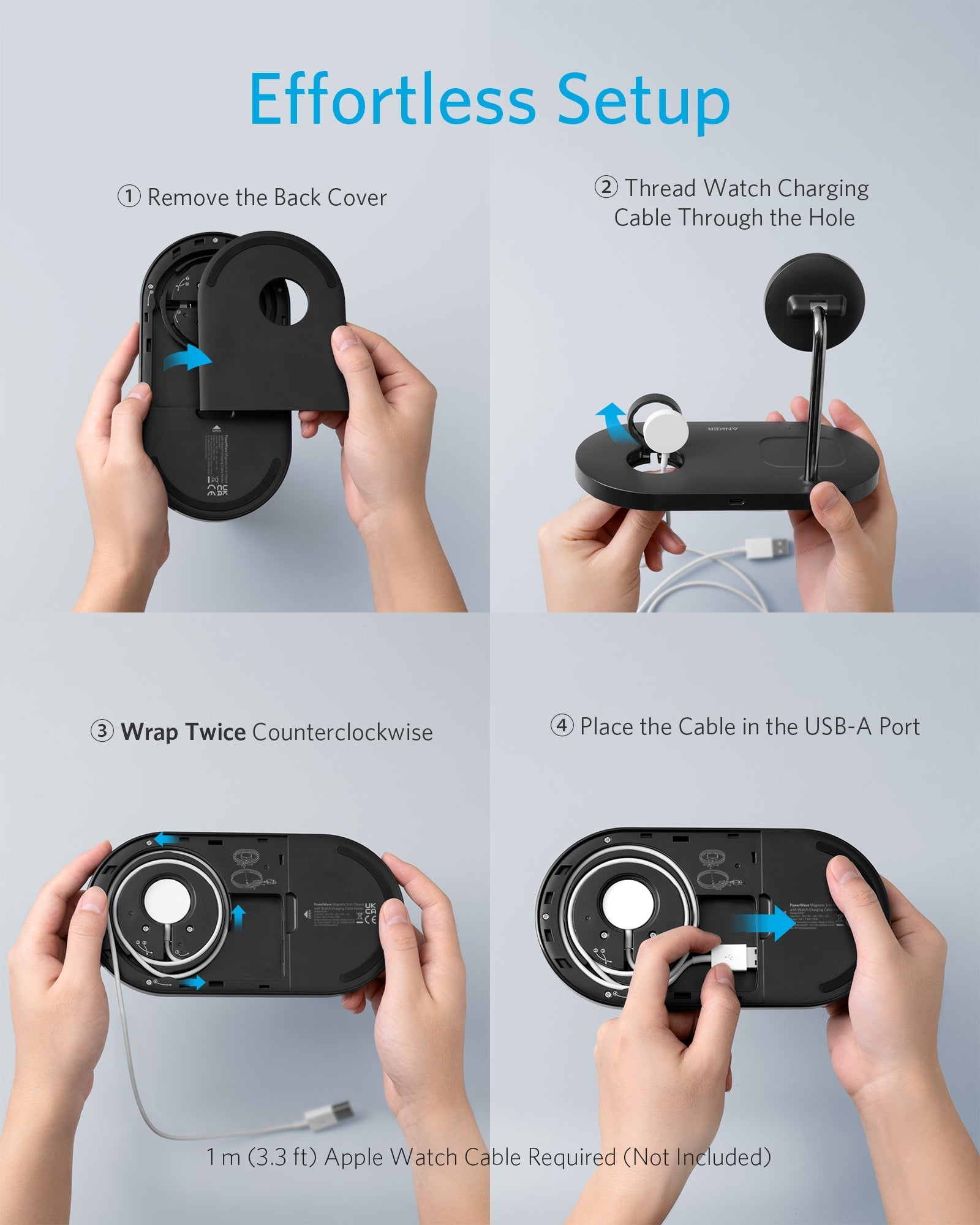 Anker 533 Magnetic Wireless Charger (3-in-1 Stand) - Image 7