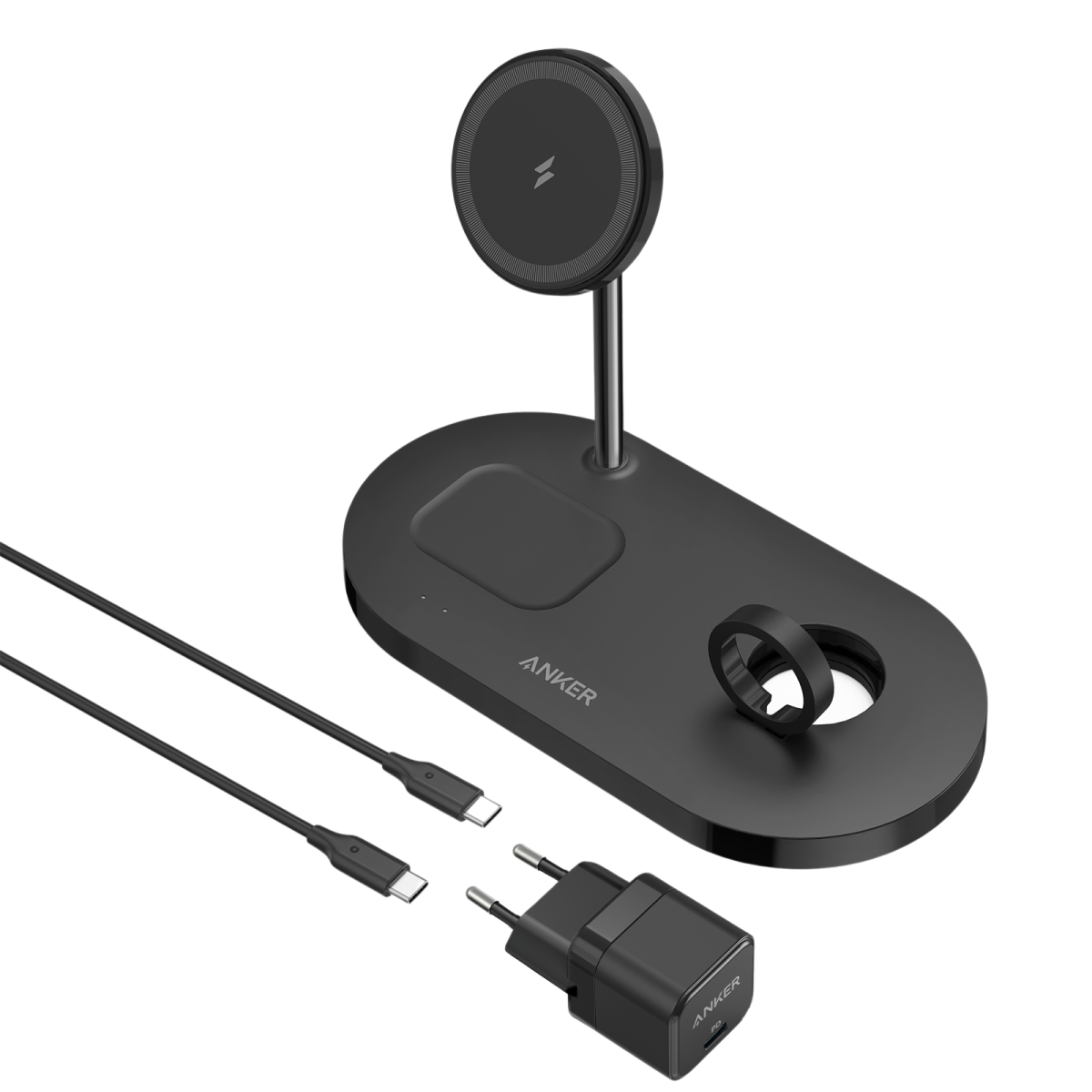 Anker 533 Magnetic Wireless Charger (3-in-1 Stand)