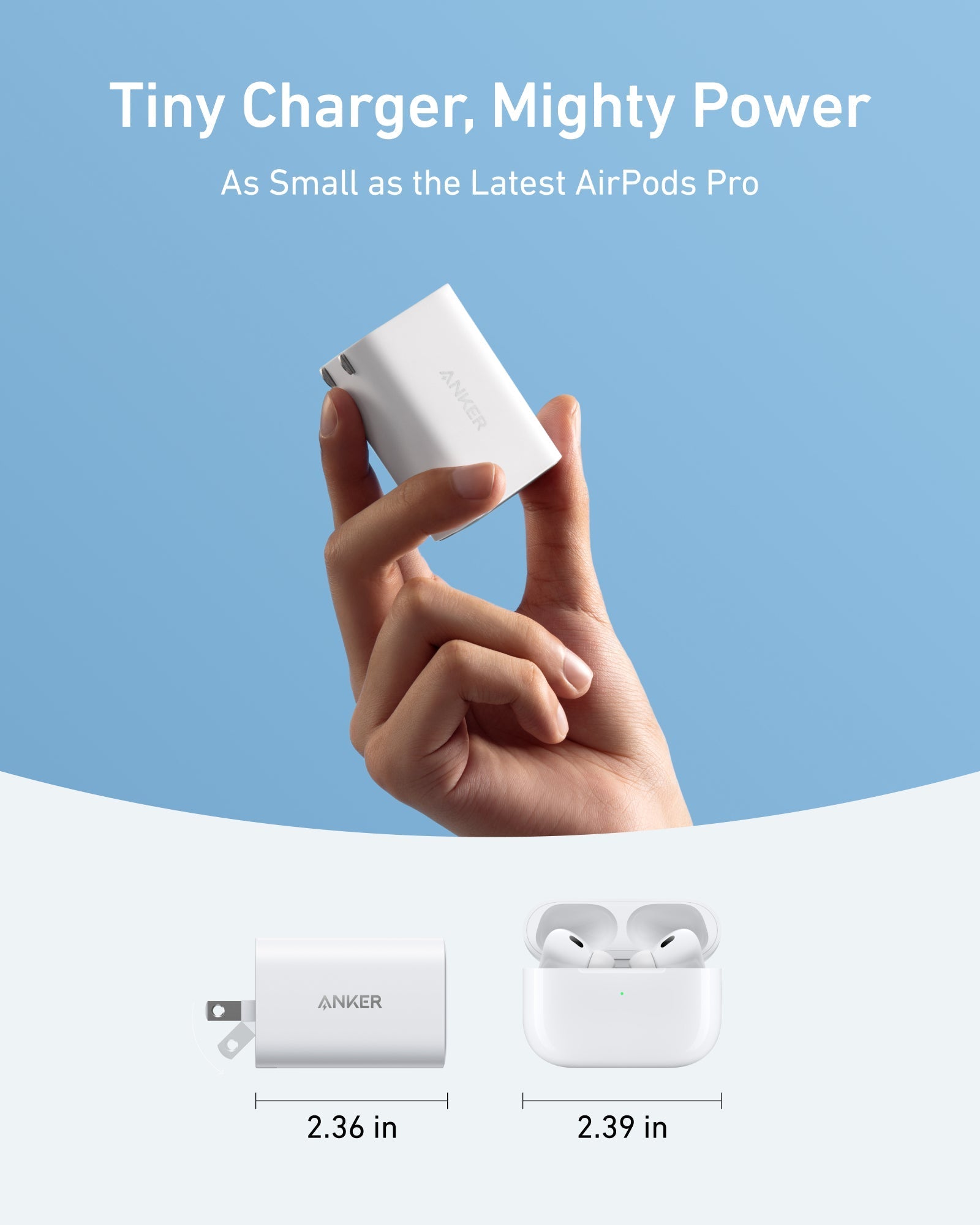 Anker Nano Charger (100W) with USB-C Cable - Image 2
