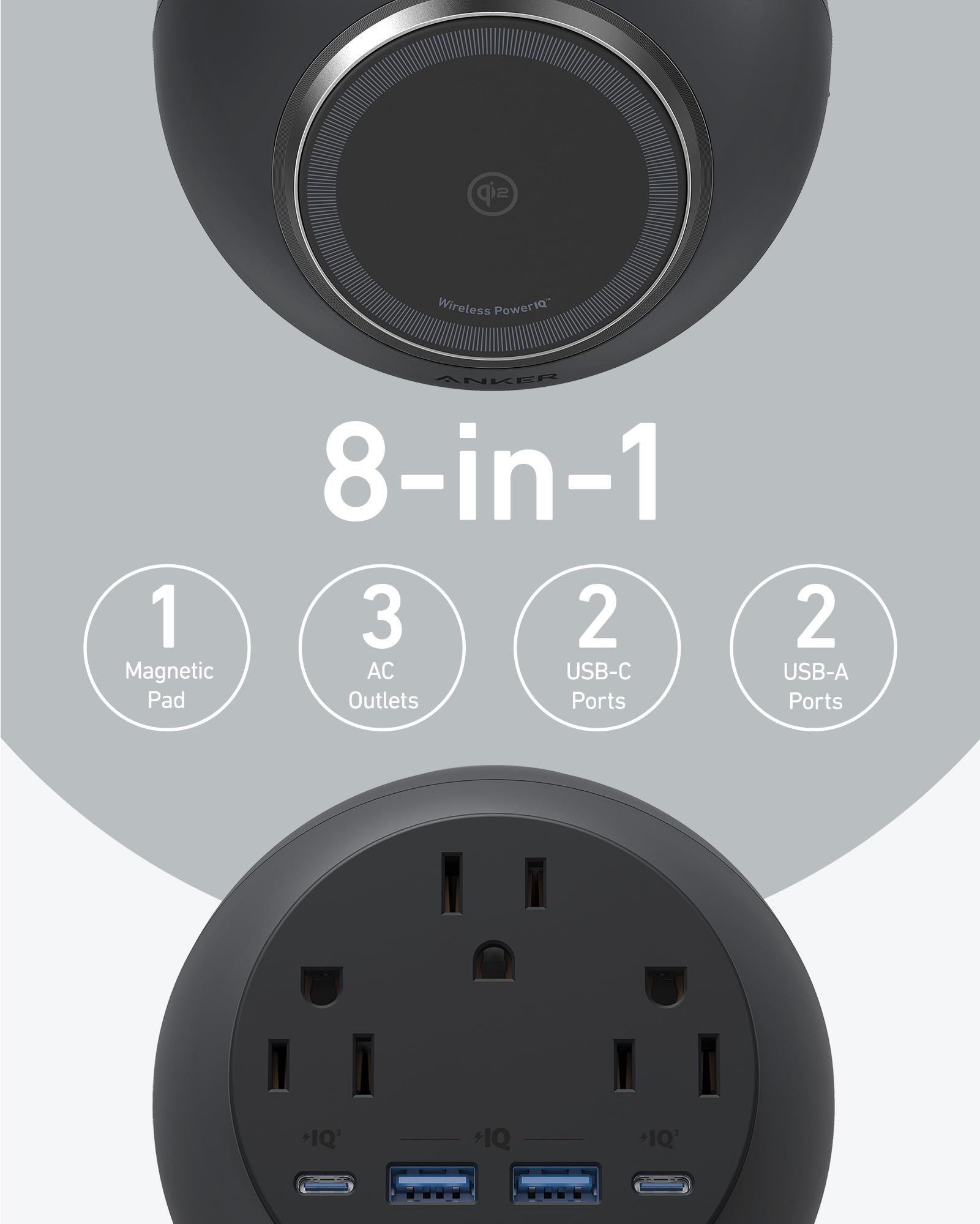 Anker MagGo Magnetic Charging Station (8-in-1) - Image 10