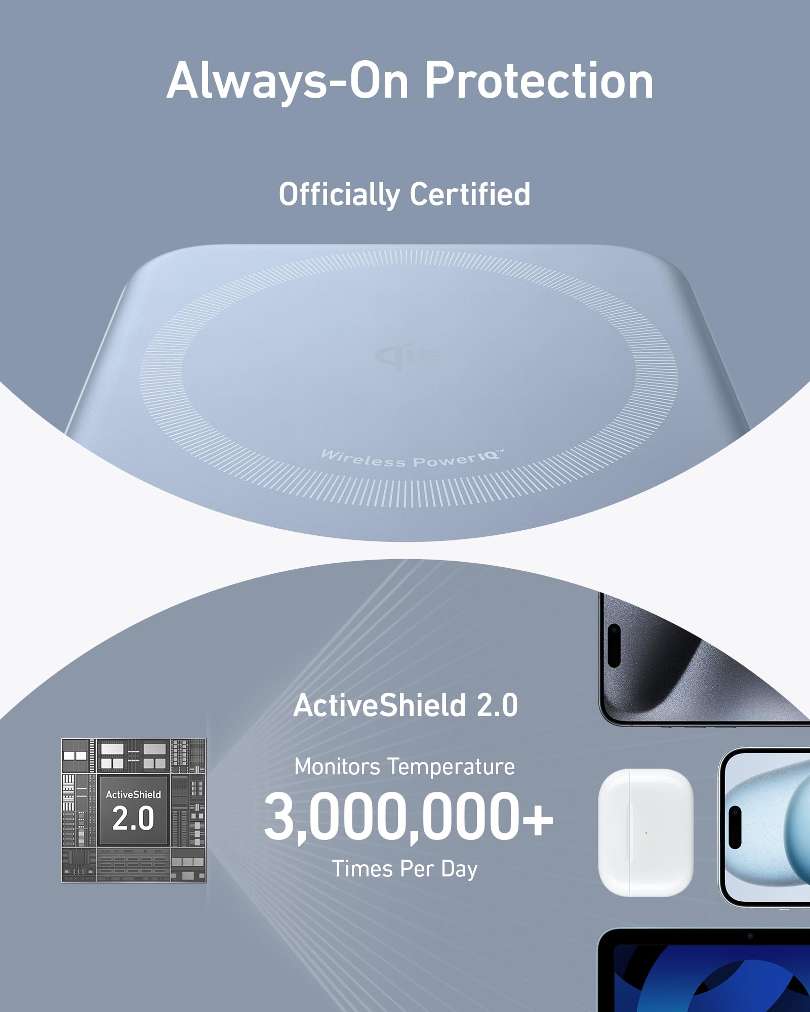 Anker MagGo Power Bank (10K, Built-in Stand & Smart Display) - Image 22