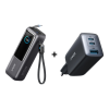 Anker PowerBank (25K, 165 W)+ Chargeur USB C (Nano II 65 W)