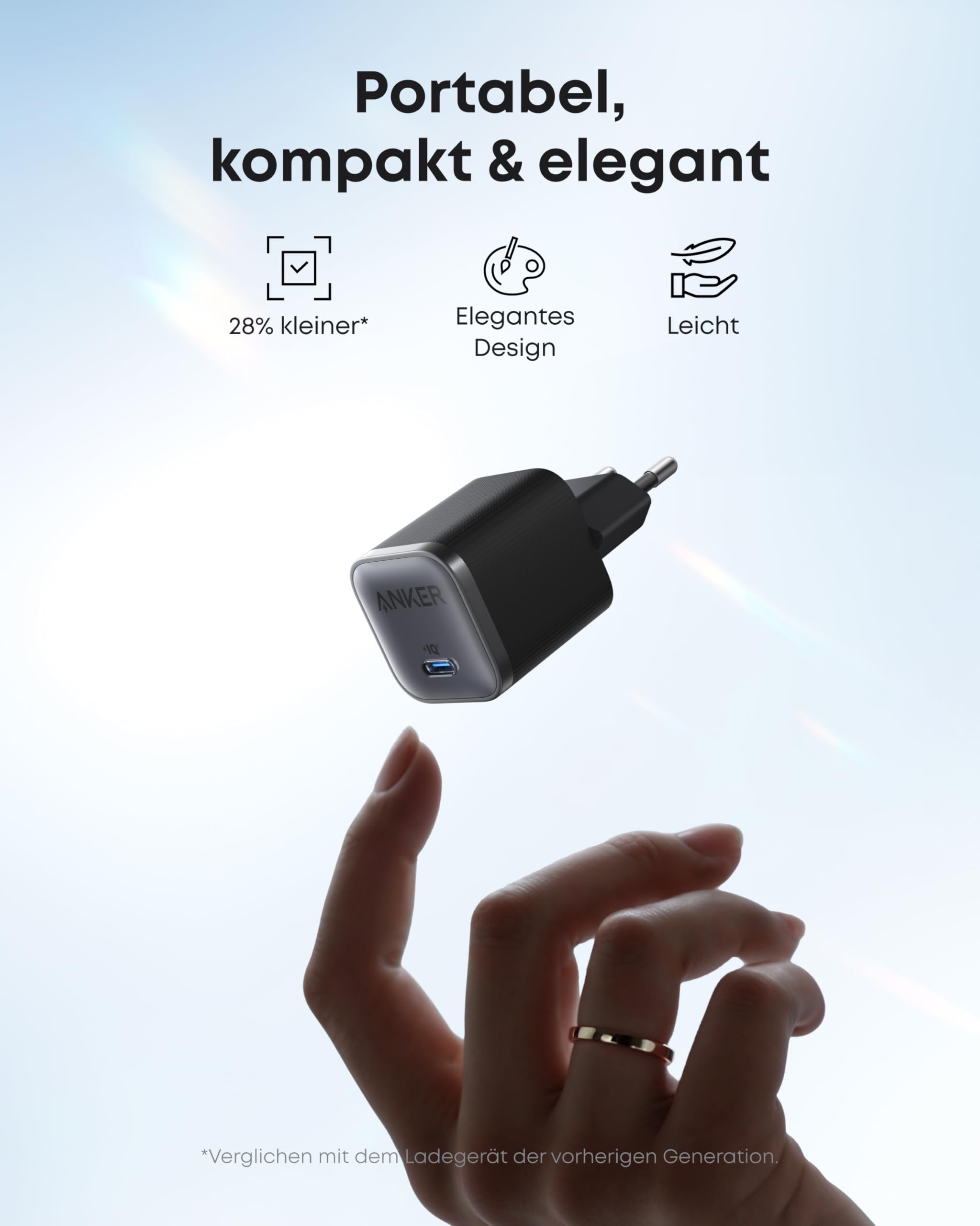 Anker Nano Ladeger?t (45W, mit 180cm USB-C Kabel) - Image 8
