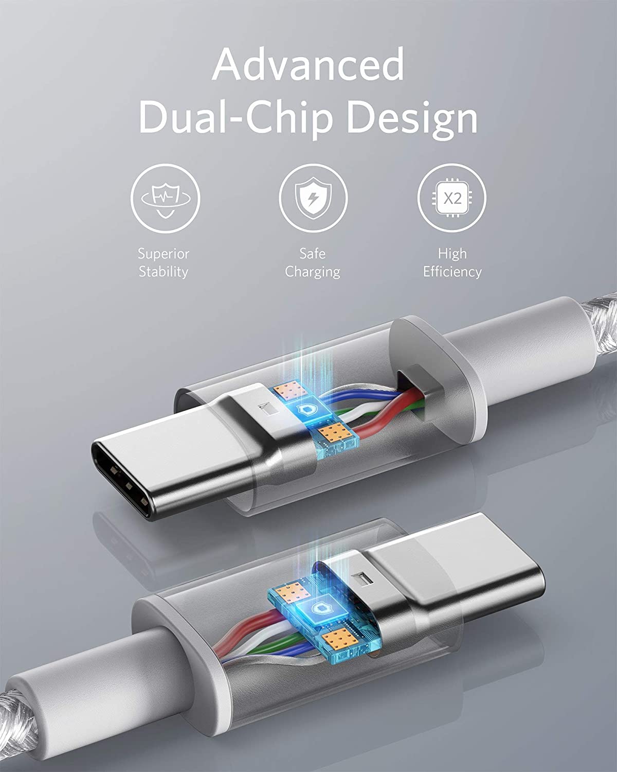 Anker New Nylon USB-C to USB-C 100W Cable (10 ft) - Image 10