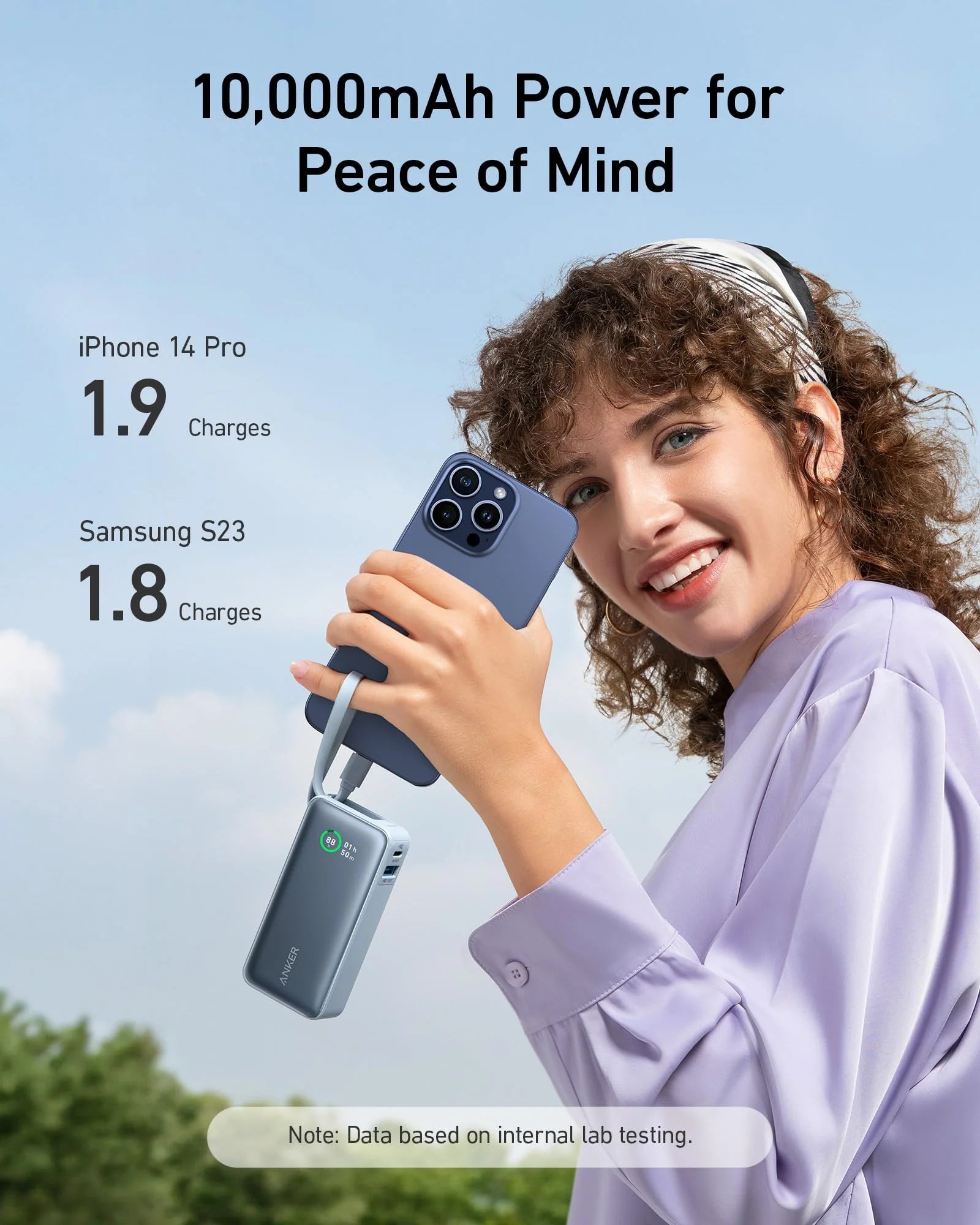 Anker Nano Power Bank (30W, Built-In USB-C Cable) | Customizable - Image 22