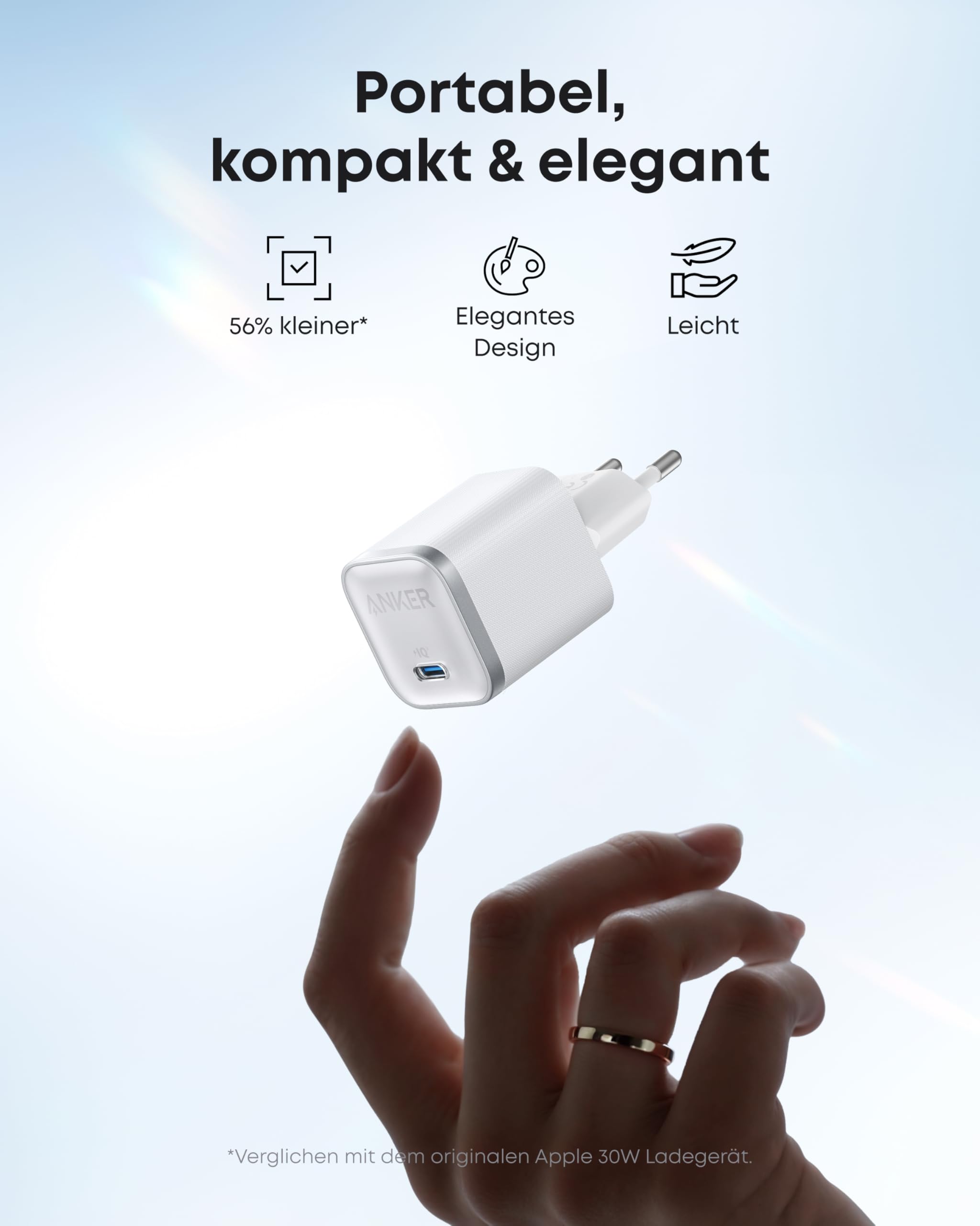 Anker Nano Ladeger?t (45W, mit 180cm USB-C Kabel) - Image 3