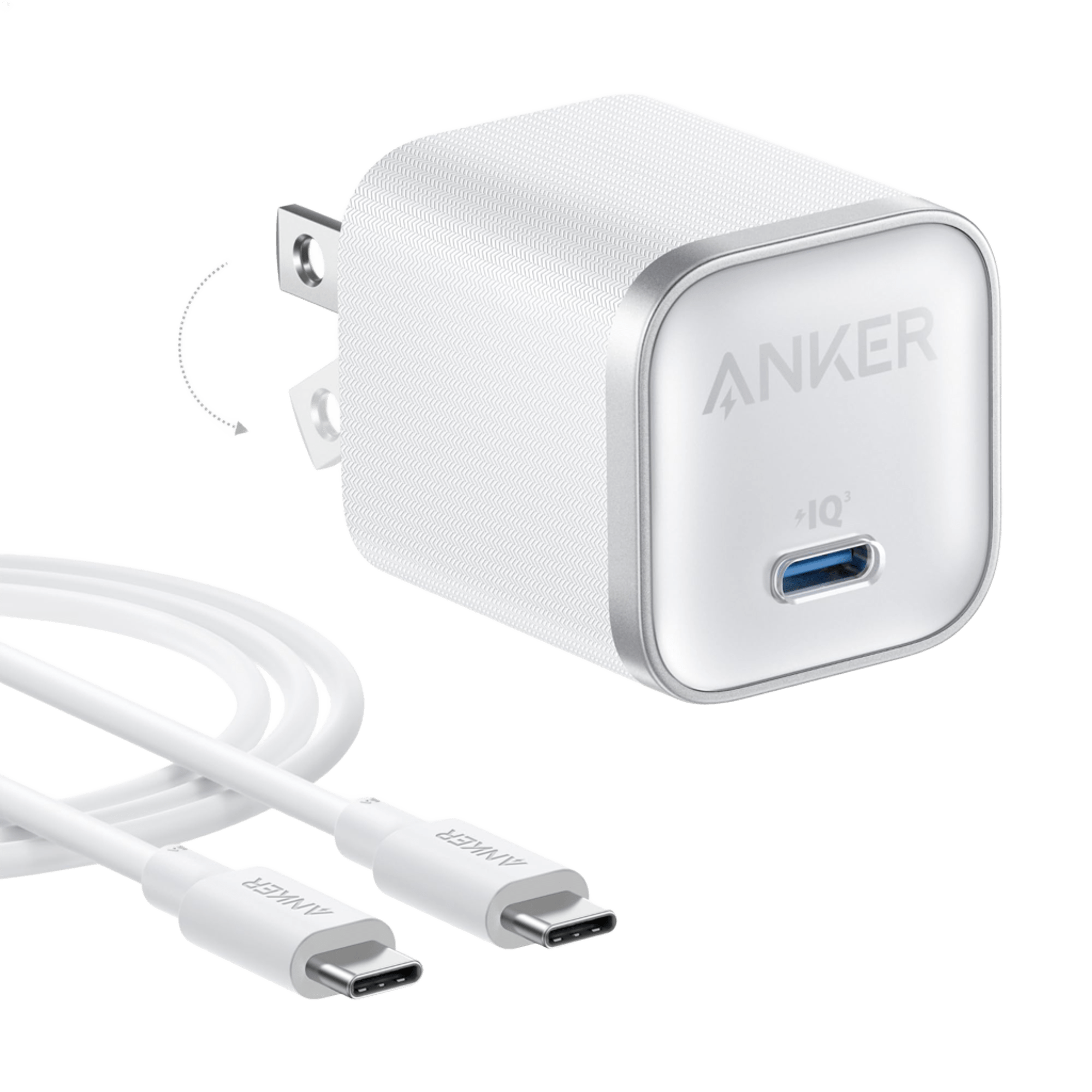 Anker Nano Charger (45W) with USB-C to USB-C Cable - Image 7