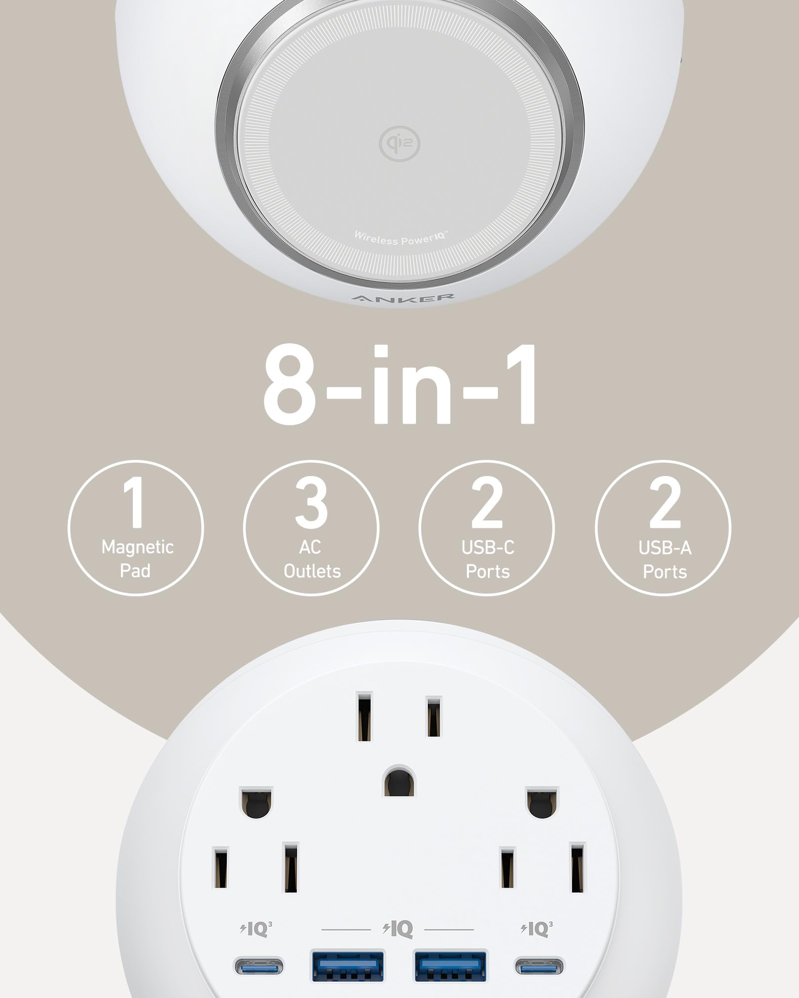 Anker MagGo Magnetic Charging Station (8-in-1) - Image 4